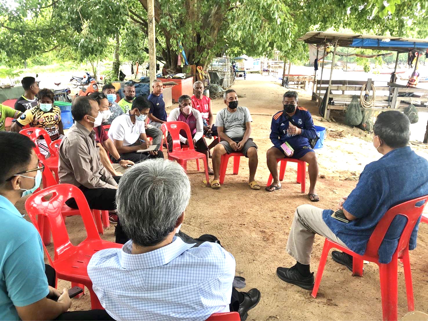 ประมงจังหวัดภูเก็ต ลงพื้นที่ร่วมกับคณะทำงานเพิ่มประสิทธิภาพในการตรวจสอบ ควบคุม เฝ้าระวัง การทำการประมงโดยมิชอบ