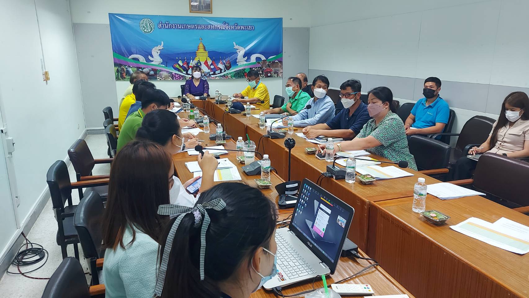 เข้าร่วมประชุมคณะกรรมการขับเคลื่อนงานด้านการเกษตรระดับจังหวัด(Single Command Province) SCP..คลิก