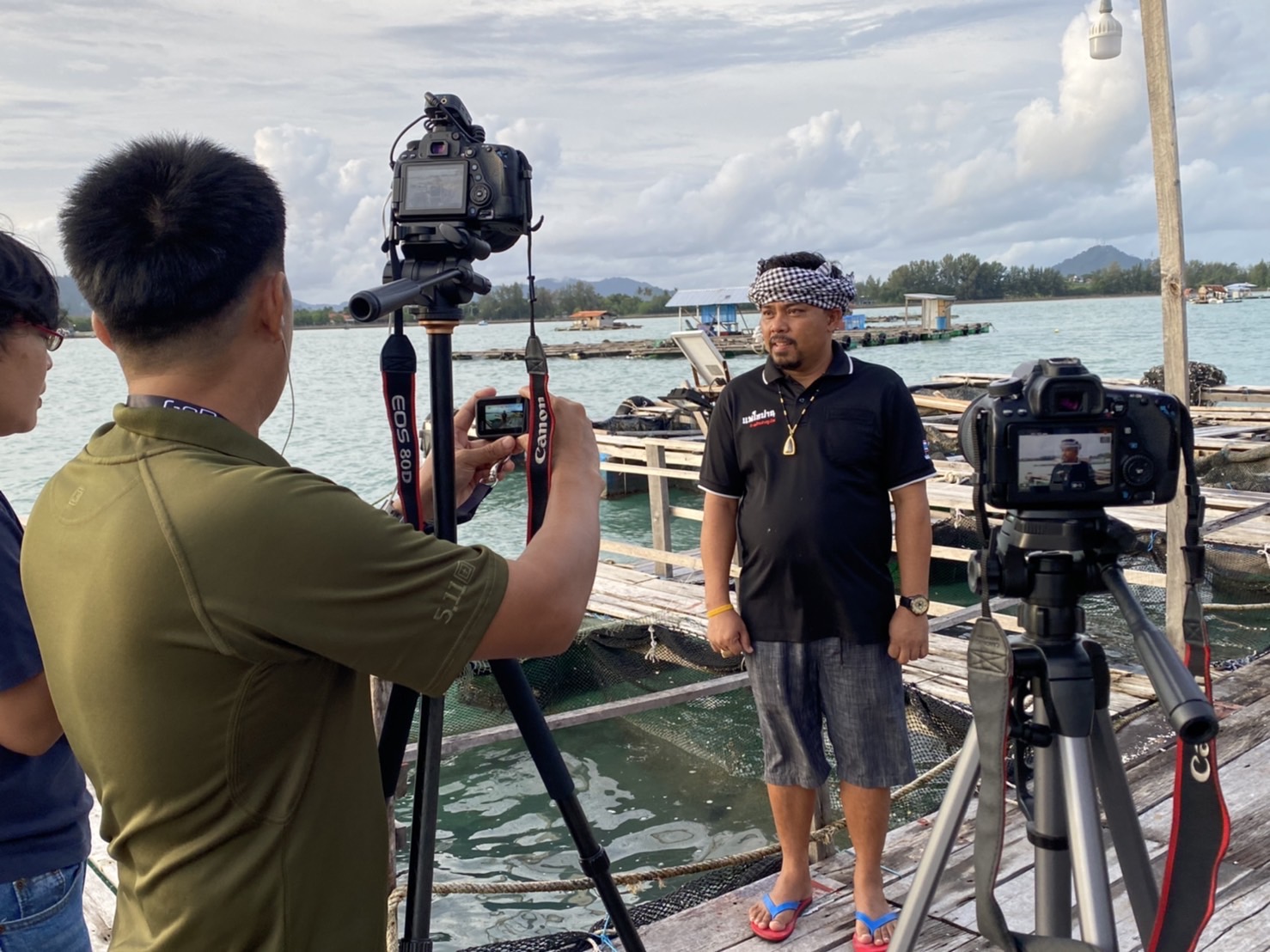 สำนักงานประมงจังหวัดภูเก็ตลงพื้นที่จัดทำสื่อวิดีโอแนะนำตัวเกษตรกรดีเด่น ประจำปี 2565..คลิก