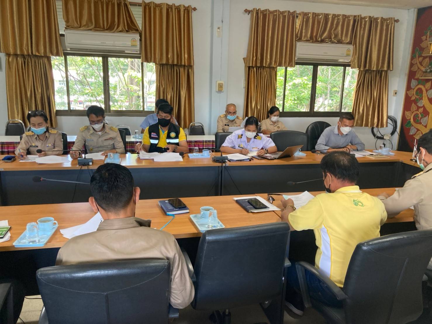 ประชุมคณะกรรมการให้ความช่วยเหลือผู้ประสบภัยพิบัติ ครั้งที่ 2/2565 อำเภอบัวลาย..คลิก