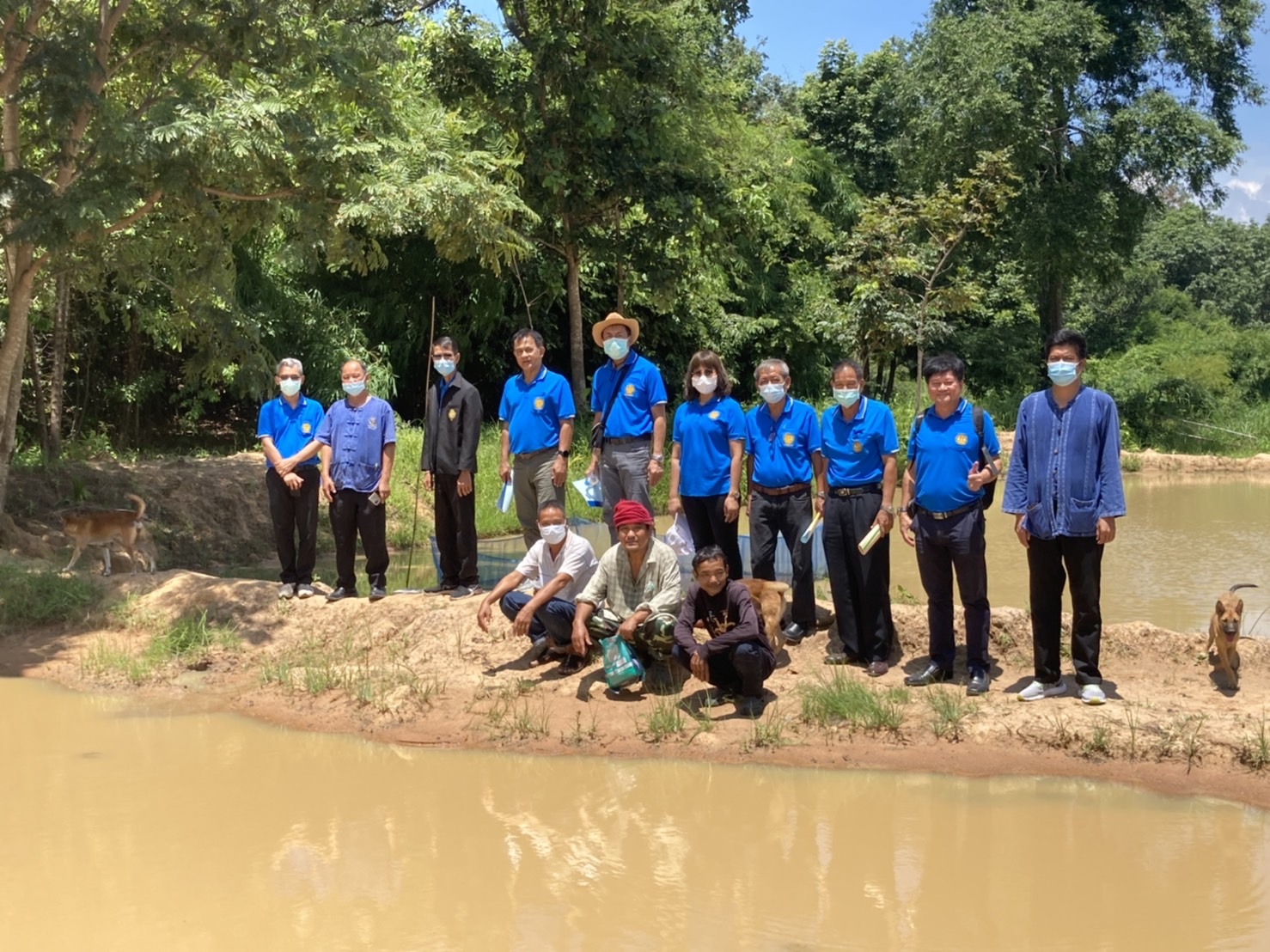 ติดตามโครงการส่งเสริมและพัฒนาการผลิตปศุสัตว์และประมงจังหวัดมุกดาหาร ประจำปีงบประมาณ 2565