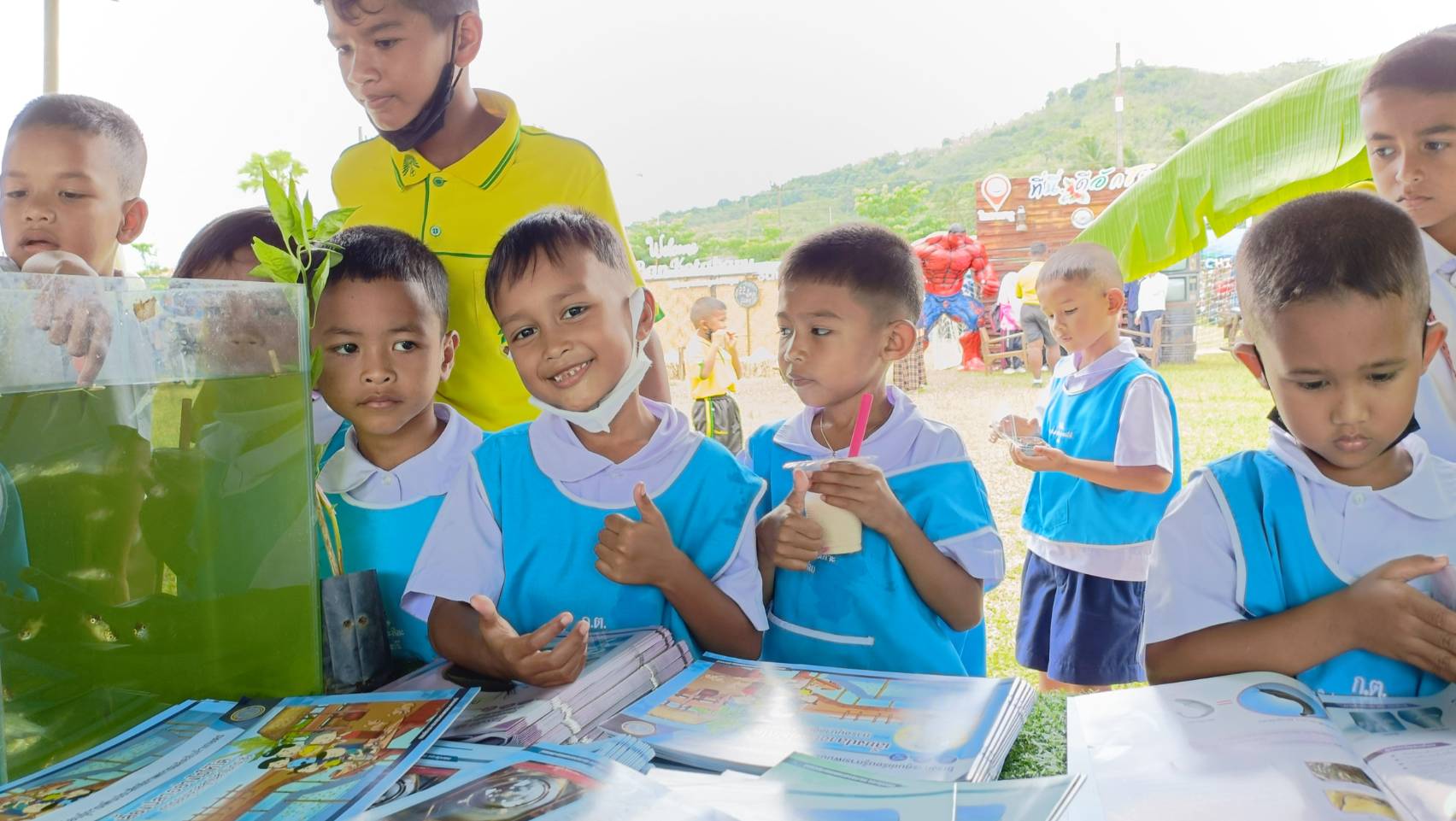 นิทรรศการการส่งเสริมและพัฒนาการเรียนรู้ที่ยั่งยืนด้วยการบูรณาการการมีส่วนร่วมโครงการ KOTA PROMPT..คลิก