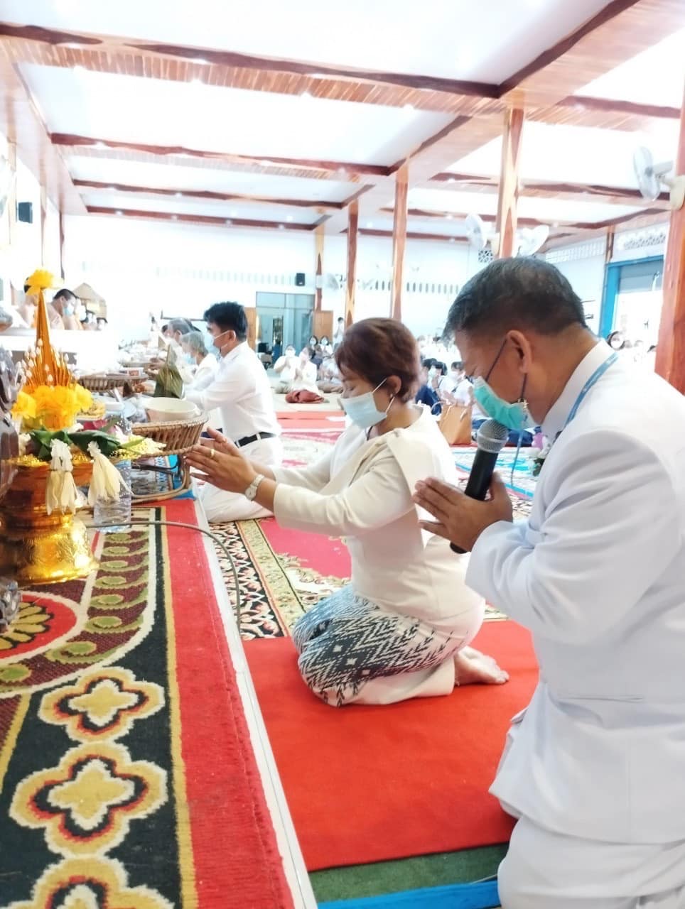 ร่วมโครงการอบรมพัฒนาคุณธรรม จริยธรรม ข้าราชการ และประชาชนทั่วไป ในเทศกาลเข้าพรรษา ประจำปี ๒๕๖๕