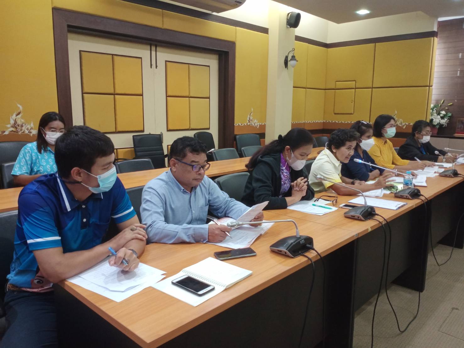 ประชุมประจำเดือนสำนักงานประมงจังหวัดกระบี่ ครั้ง ที่5/2565..คลิก