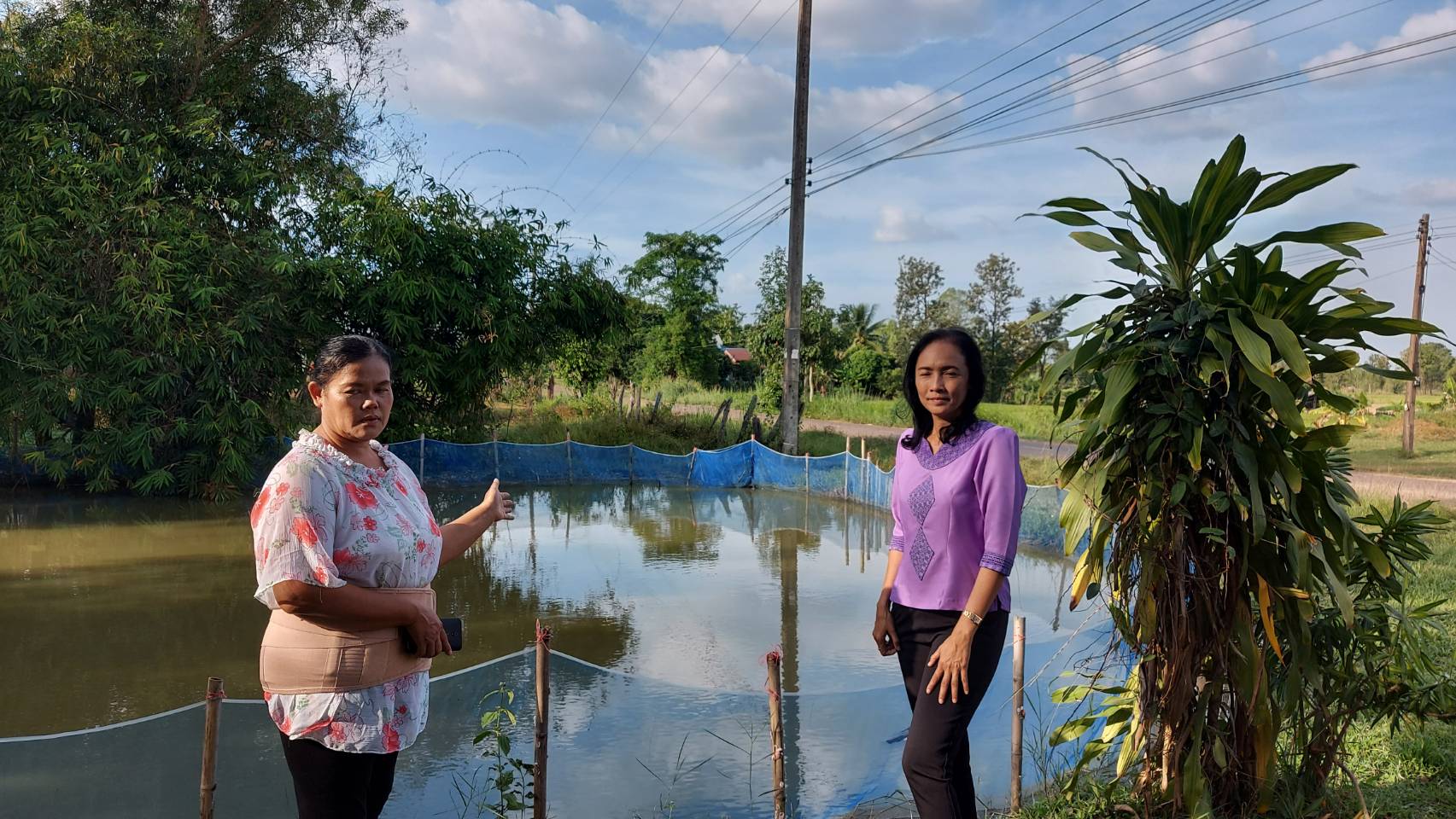 ประมงอำเภอชานุมาน ตรวจเยี่ยม ศพก.ย่อย รายนางนงเยาว์ รุ่งเรือง หมู่ที่ 9 ตำบลชานุมาน อำเภอชานุมาน จังหวัดอำนาจเจริญ..คลิก