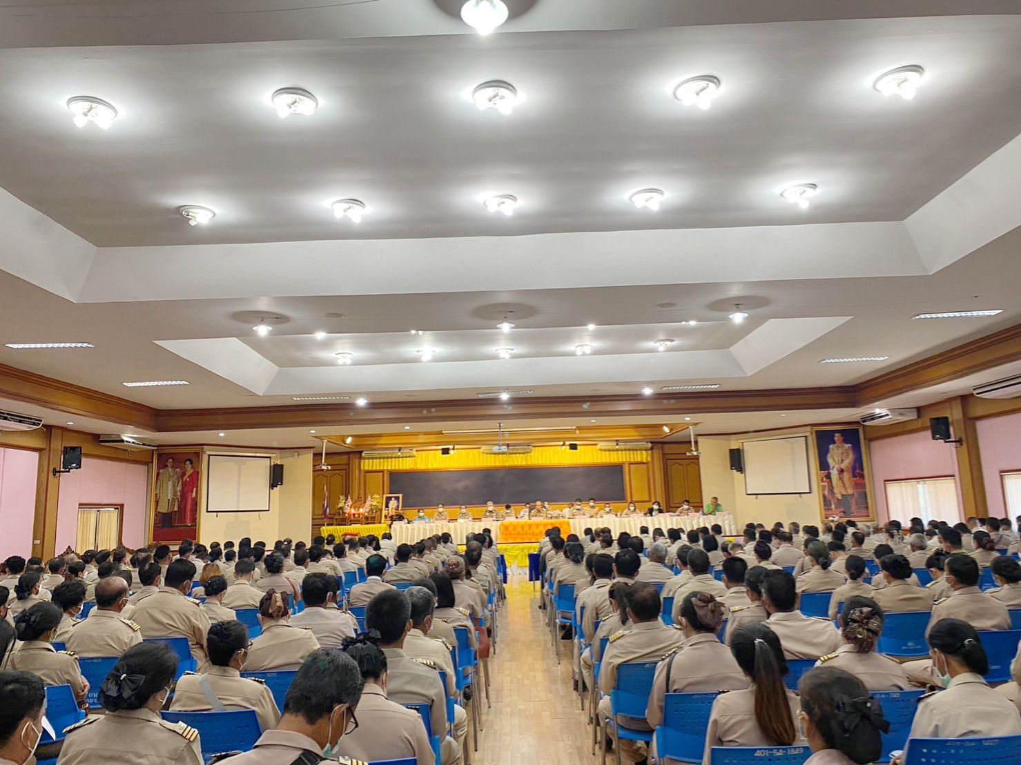 ประมงอำเภอเมือง เข้าร่วมประชุมกำนัน ผู้ใหญ่บ้าน ฯ..คลิก