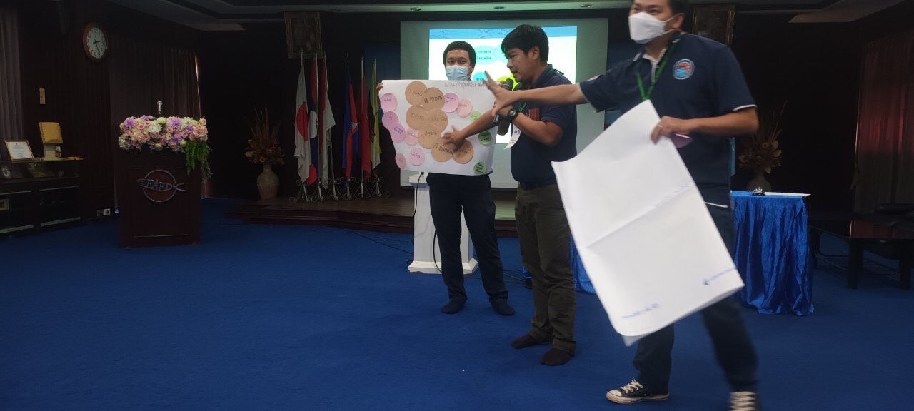 เข้าร่วมฝึกอบรมหลักสูตร “The Ecosystem Approach to Fisheries Management for Mekong River Fisheries Community”..คลิก