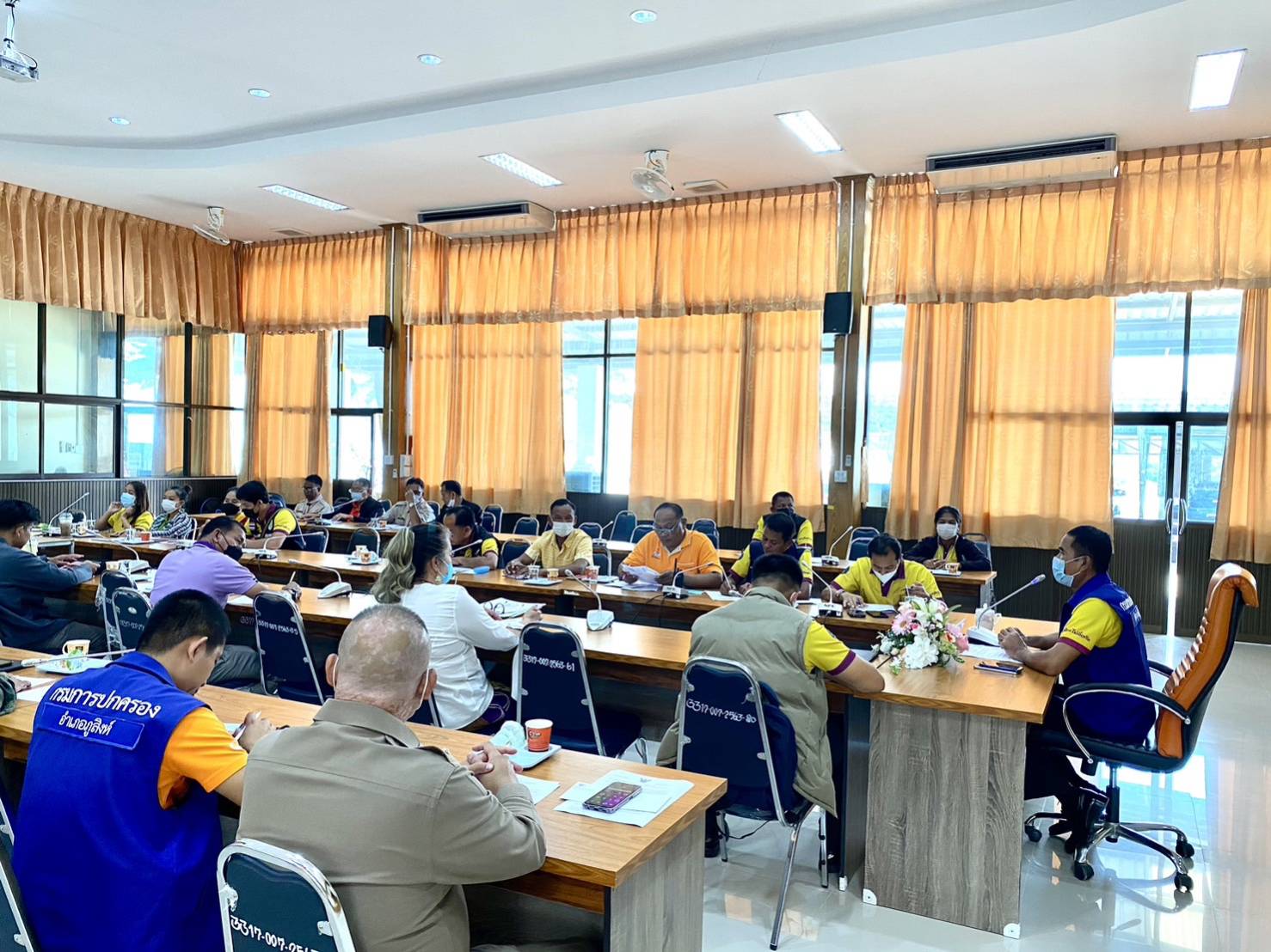 ประมงอำเภอภูสิงห์เข้าร่วมการประชุมเตรียมความพร้อม..คลิก