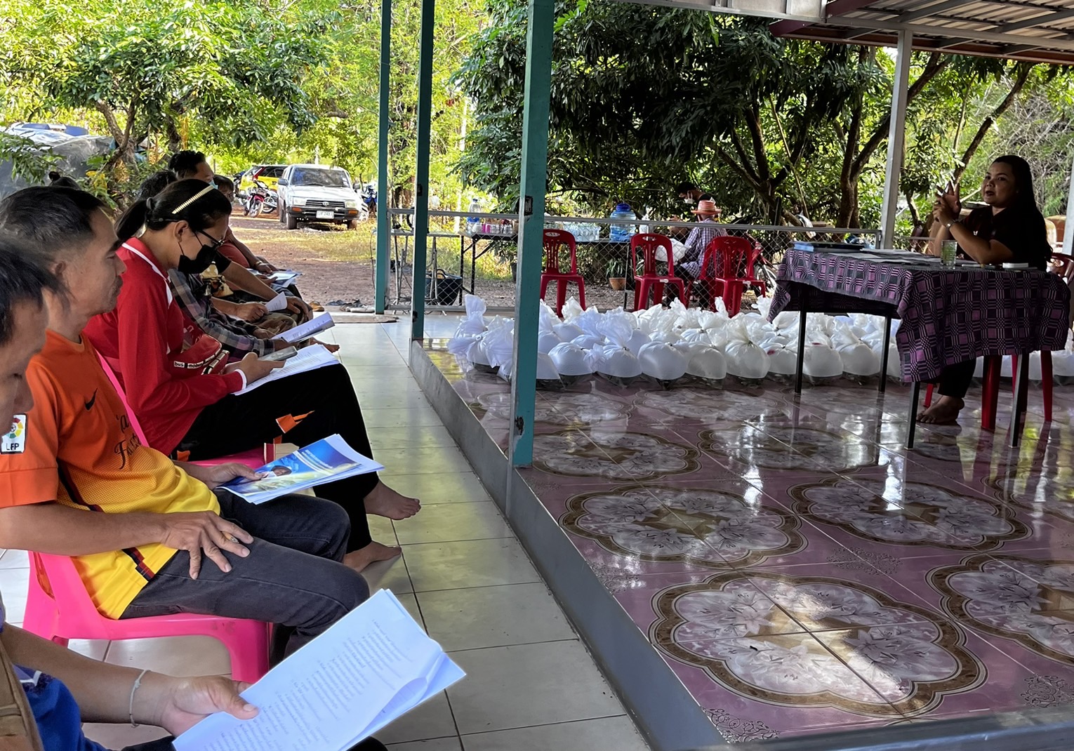 ประมงอำเภอปลาปาก ดำเนินการถ่ายทอดเทคโนโลยีการผลิตด้านการประมง และสนับสนุนปัจจัยการผลิต (พันธุ์ปลา จำนวน 500ตัว/ราย) ภายใต้โครงการศูนย์เรียนรู้การเพิ่มประสิทธิภาพการผลิตสินค้าเกษตร ประจำปี 2566..คลิก