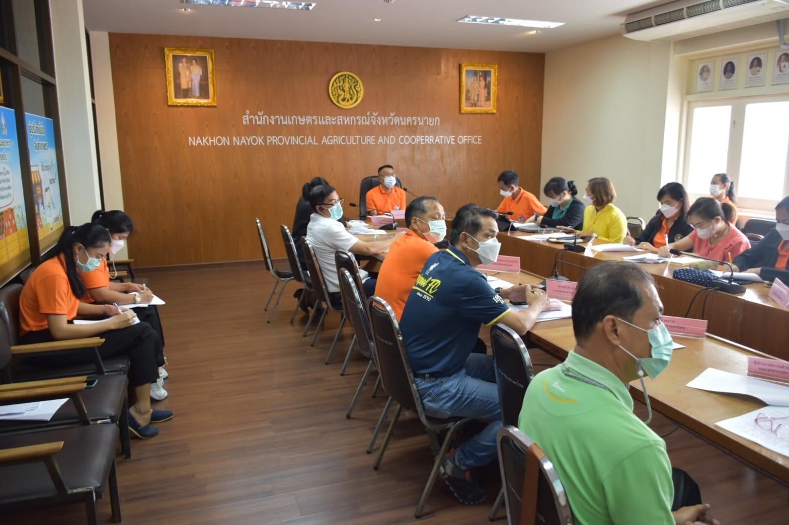 ร่วมประชุมคณะกรรมการศูนย์ติดตามและแก้ไขปัญหาภัยพิบัติด้านการเกษตรจังหวัดนครนายก ครั้งที่ 6/2565..คลิก