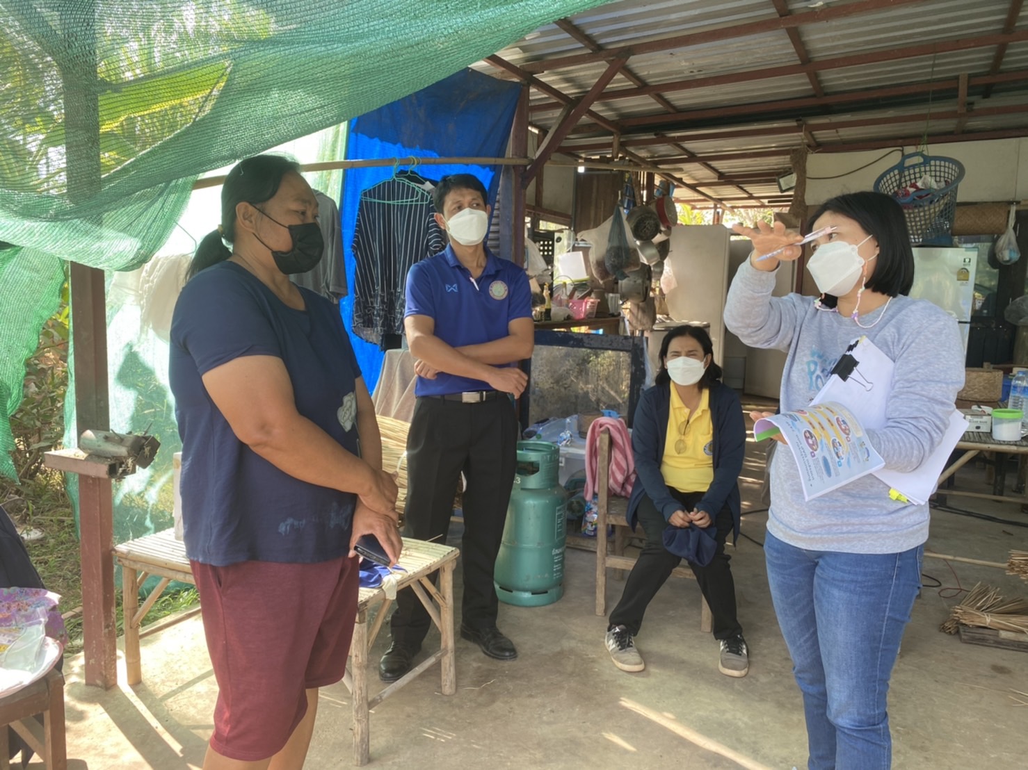 วันที่ 8 ธันวาคม 2565  ประมงอำเภอศรีบุญเรือง พร้อมด้วยเจ้าหน้าที่กลุ่มพัฒนาและส่งเสริมอาชีพการประมง และปฏิบัติงานตรวจเยี่ยมแนะนำให้ความรู้แก่เกษตรกรเพื่อเตรียมความพร้อมในการตรวจรับรองมาตรฐานการเพาะเลี้ยงสัตว์น้ำที่ดี (GAP) ประจำปีงบประมาณ 2566..คลิก