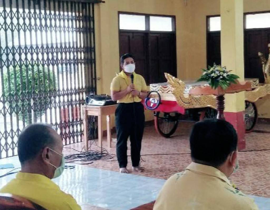 ประมงอำเภอบางแก้ว ร่วมกิจกรรมโครงการวัด ประชา รัฐ  สร้างสุข โดยมีปลัดอาวุโส เป็นประธาน เพื่อพบปะประชาชนพร้อมชี้แจงข้อราชการ ซึ่งประมงอำเภอ ได้ชี้แจงหลักเกณฑ์การขึ้นทะเบียนผู้เพาะเลี้ยงสัตว์น้ำ การปรับปรุงทะเบียน  และการเฝ้าระวังการเกิดอุทกภัย ในพื้นที่ตำบลนาปะขอ..คลิก