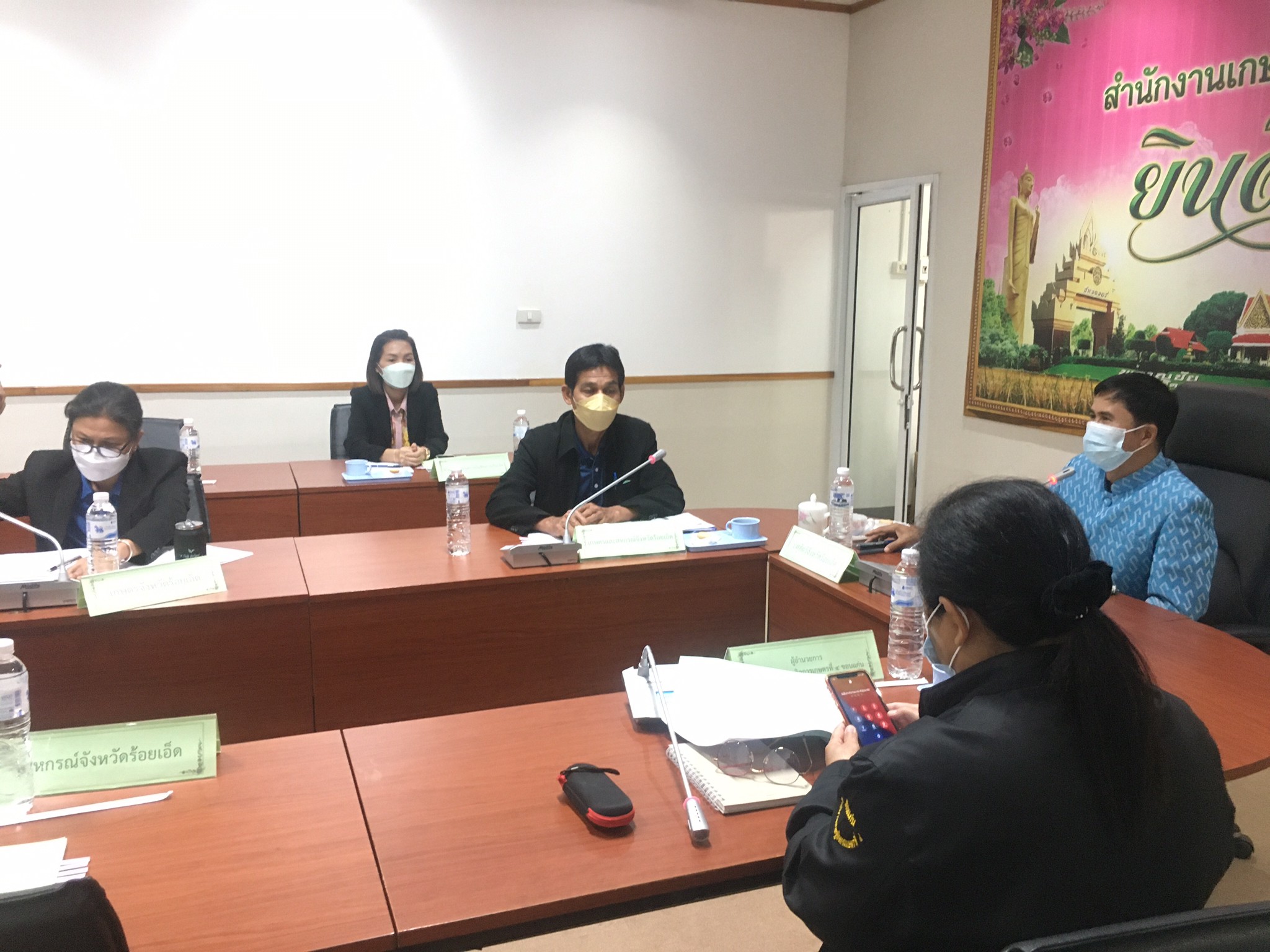 ร่วมประชุมคณะกรรมการขับเคลื่อนงานด้านการเกษตรระดับจังหวัด (Single Command province : SCP)  ครั้งที่ ๘/๒๕๖๕..คลิก