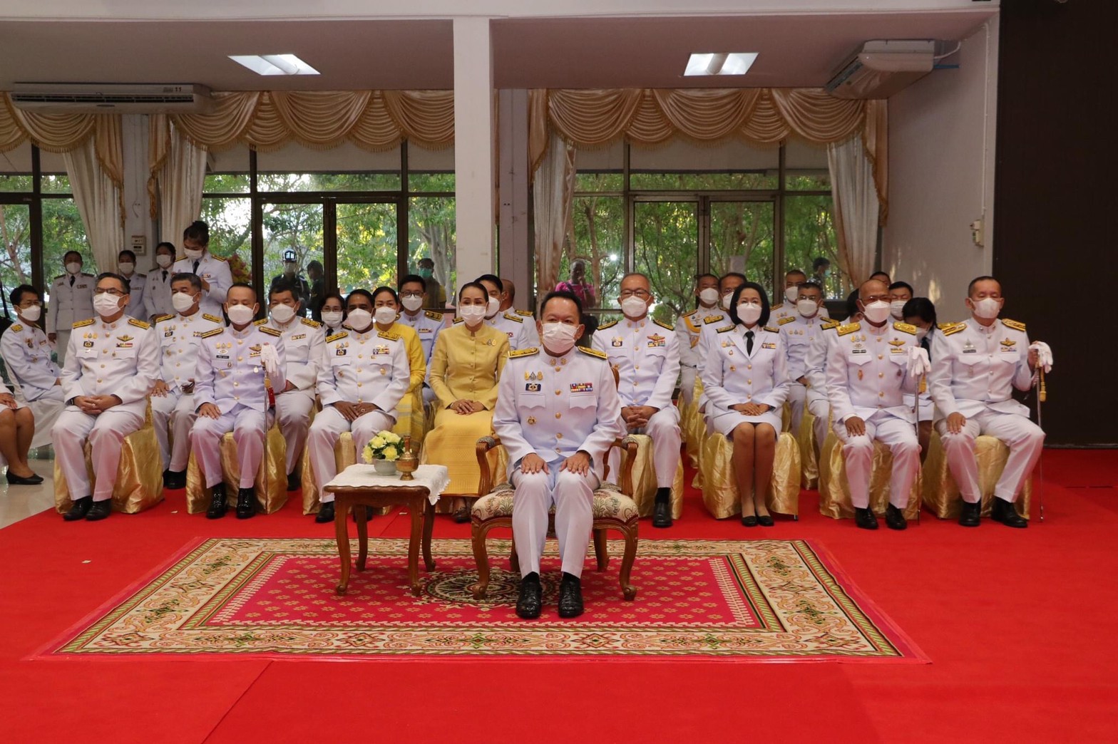 เข้าร่วมพิธีเนื่องในโอกาสวันคล้ายวันพระบรมราชสมภพพระบาทสมเด็จพระบรมชนกาธิเบศร มหาภูมิพลอดุลยเดชมหาราช บรมนาถบพิตร  “วันชาติ” และ “วันพ่อแห่งชาติ”..คลิก