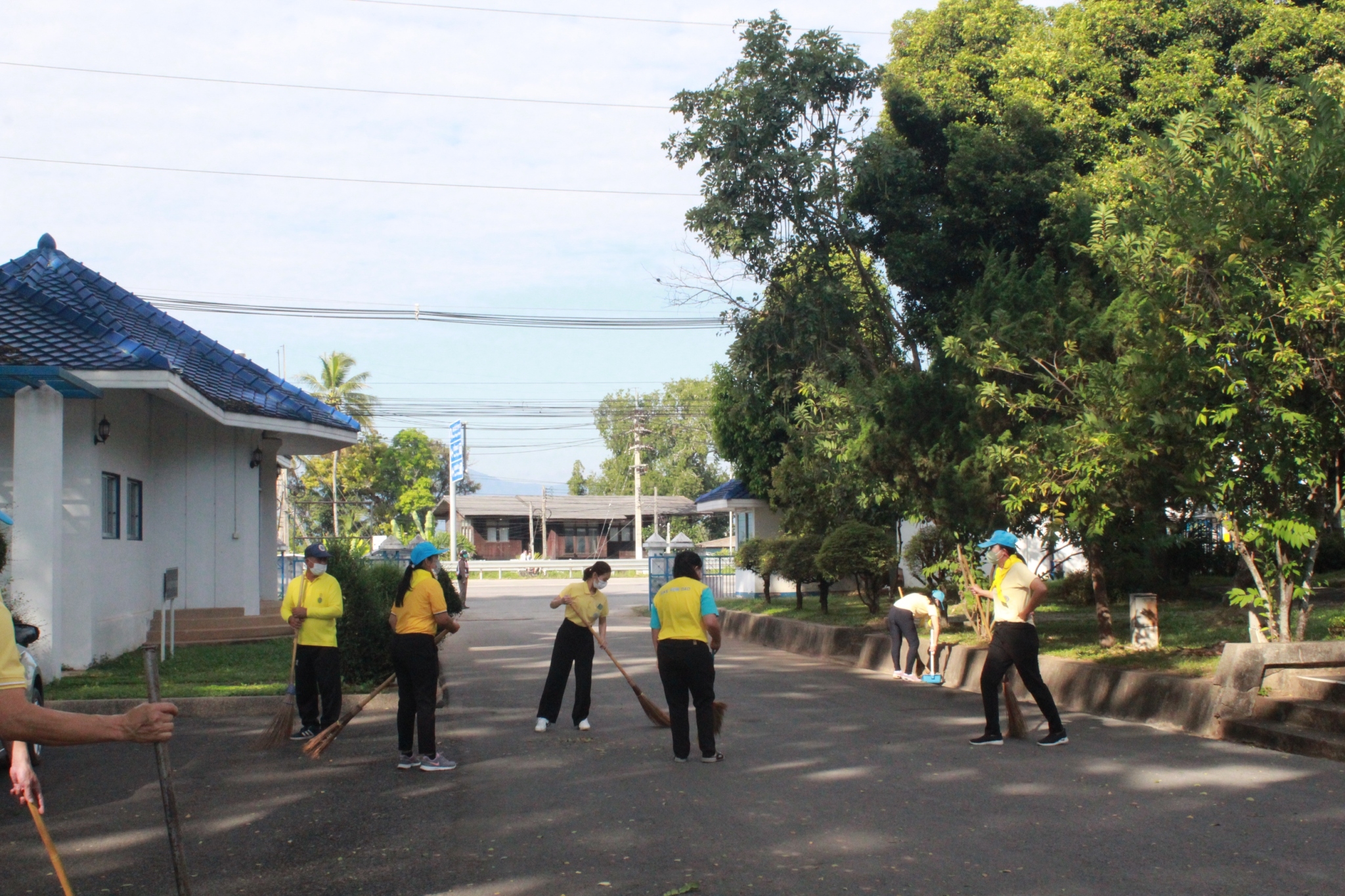 เข้าร่วมกับสถานีตำรวจภูธรเมืองพะเยา  โครงการจิตอาสา  “เราทำความดีด้วยหัวใจ”  กิจกรรม  “จิตอาสาพระราชทานพัฒนาเขตพระราชฐาน”  เนื่องในโอกาสวันคล้ายวันประสูติสมเด็จ  พระเจ้าลูกเธอ  เจ้าฟ้าพัชรกิติยาภา  นเรนทิราเทพยวดี  กรมหลวงราชสาริณีสิริพัชร  มหาวัชรราชธิดา