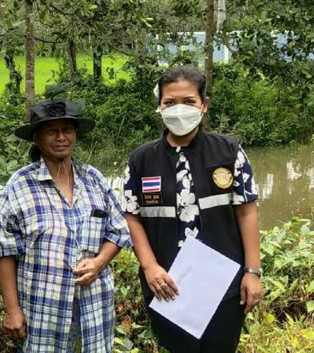 ประมงอำเภอบางแก้ว ลงสำรวจพื้นที่ติดตามสถานการณ์น้ำ  อำเภอบางแก้ว และสำรวจบ่อเกษตรกรผู้เพาะเลี้ยงสัตว์น้ำ  ในพื้นที่ หมู่ 5 ตำบลนาปะขอ บางแก้ว จังหวัดพัทลุง..คลิก