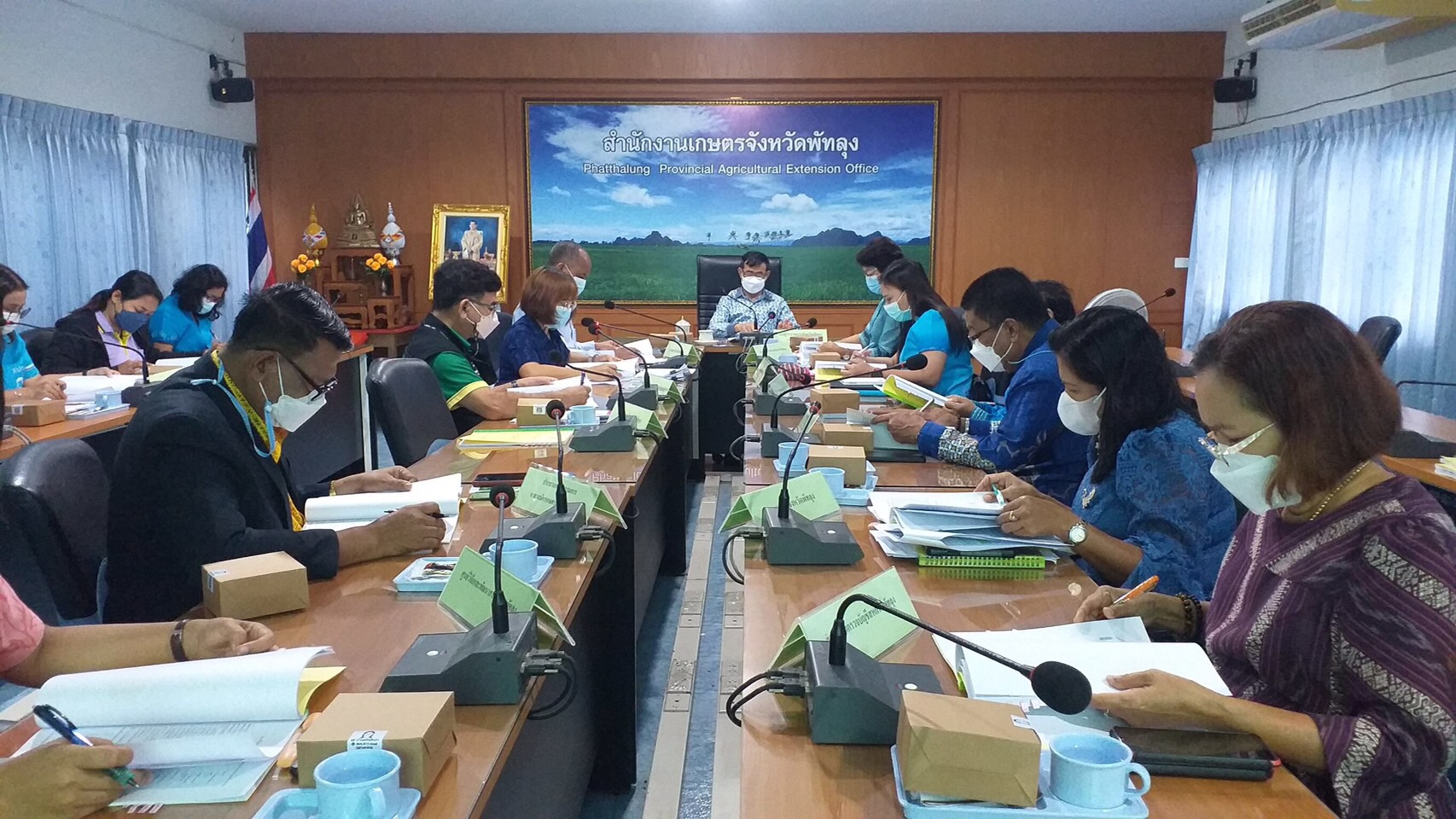 ประมงจังหวัดพัทลุง เข้าร่วมประชุม คณะกรรมการบริหารงานอาสาสมัครเกษตรจังหวัดพัทลุง ประจำปีงบประมาณ พ.ศ.2566  โครงการพัฒนาอาสาสมัครเกษตรหมู่บ้าน  ณ ห้องประชุม สำนักงานเกษตรจังหวัดพัทลุง..คลิก
