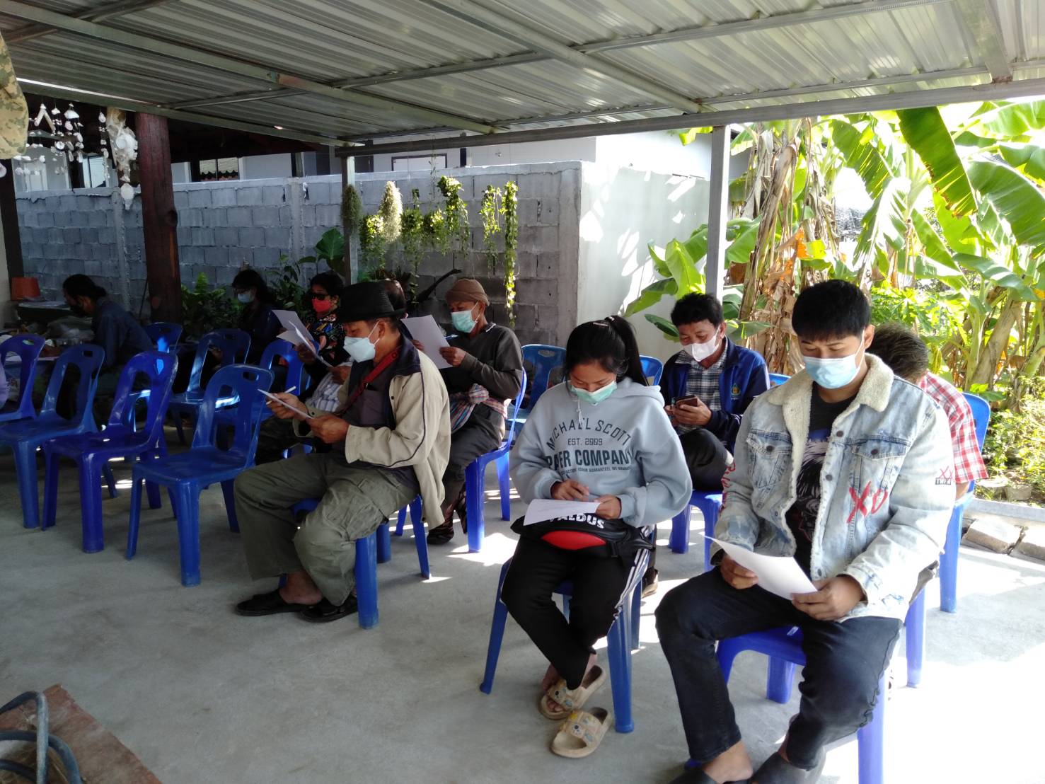 ประชุมและถ่ายทอดเทคโนโลยีองค์ความรู้ด้านประมง ตามโครงการศูนย์เรียนรู้การเพิ่มประสิทธิภาพการผลิตสินค้าเกษตร (ศพก.)..คลิก