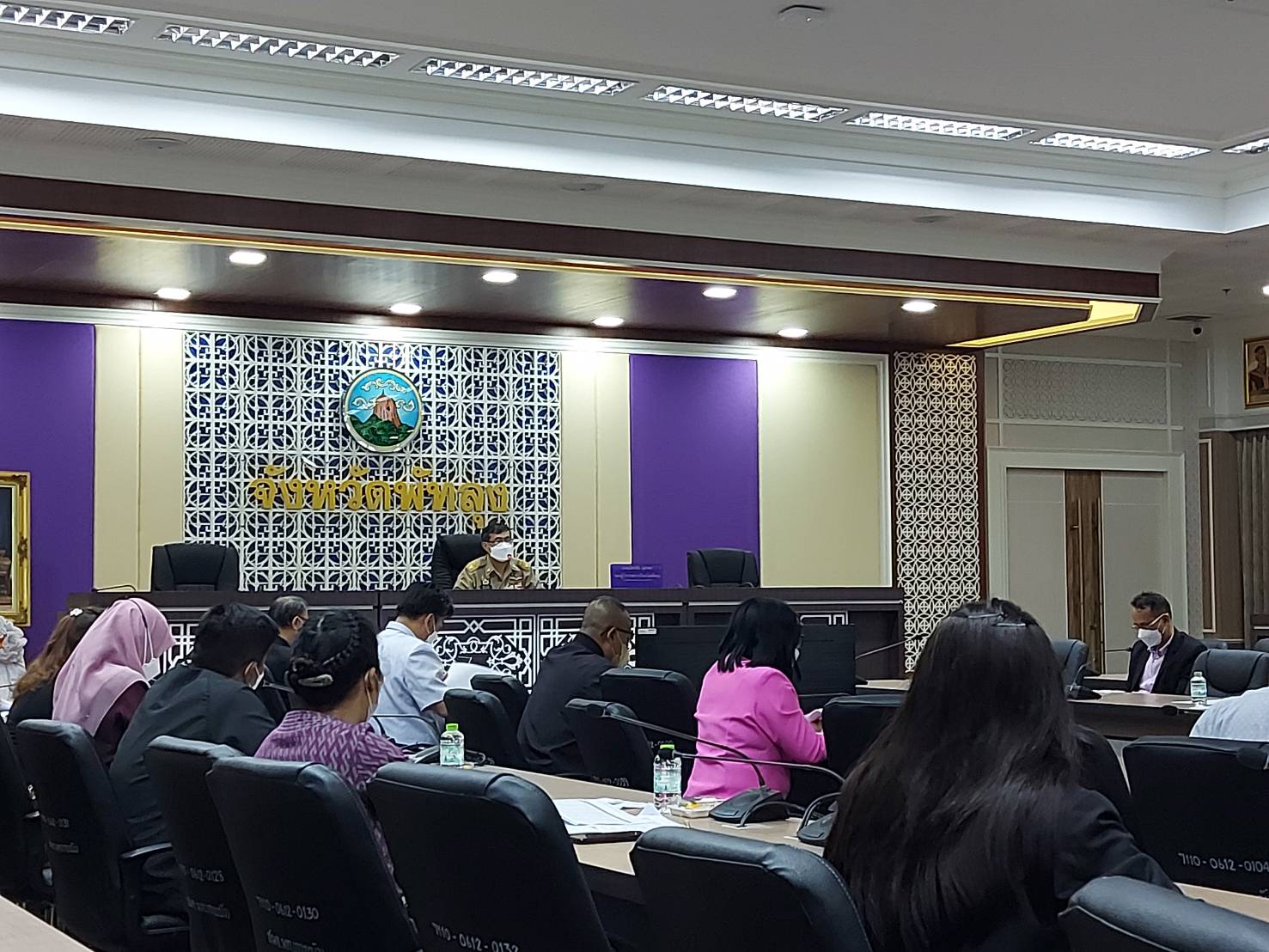 หัวหน้ากลุ่มบริหารและยุทธศาสตร์ เข้าร่วมการประชุมการติดตามเร่งรัดการใช้จ่ายเงินงบประมาณรายจ่ายจังหวัดพัทลุง  ครั้งที่ 1/2566..คลิก