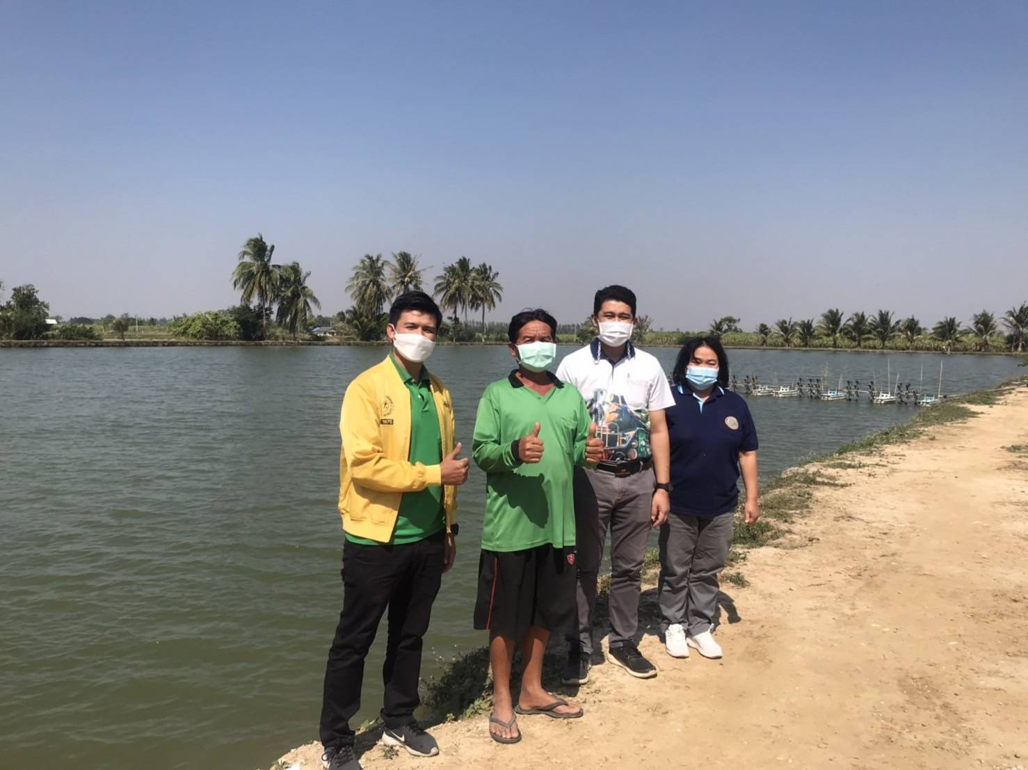 ลงพื้นที่ดำเนินการตามแผนฟื้นฟูผลผลิตกุ้งทะเล ปี 2565-2566..คลิก