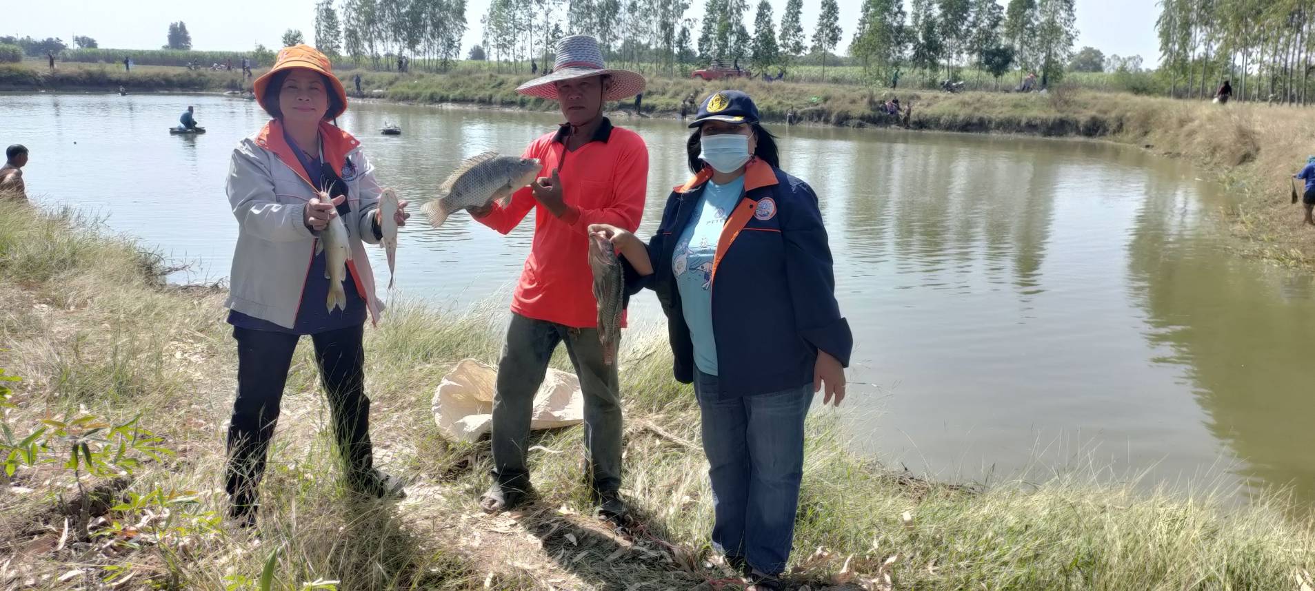 ลงพื้นที่ติดตามการบริหารจัดการแหล่งน้ำ องค์กรชุมชนประมงท้องถิ่น  กลุ่มธนาคารสัตว์น้ำหนองลำพยา..คลิก