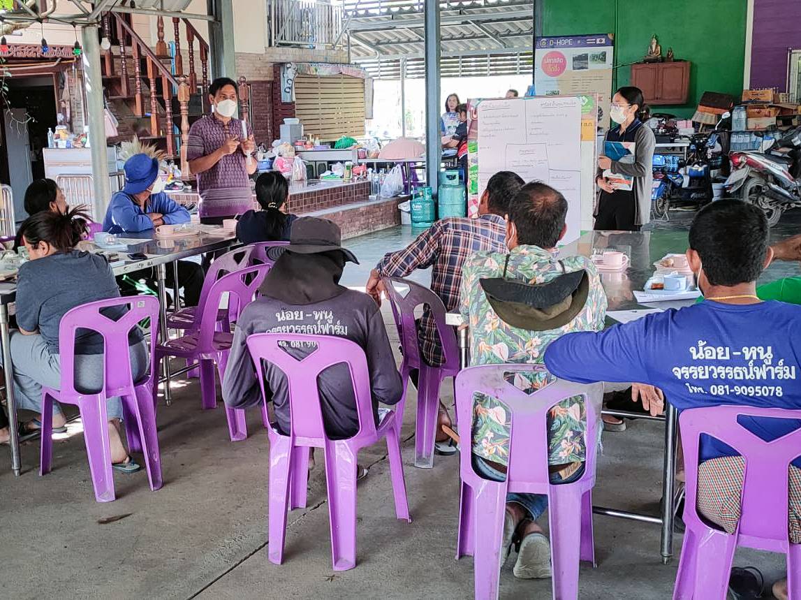 ประชุมจัดทำแผนพัฒนารายแปลง โครงการระบบส่งเสริมเกษตรแบบแปลงใหญ่ (สัตว์น้ำจืด) ประจำปีงบประมาณ พ.ศ. 2566  ร่วมกับสมาชิกกลุ่มแปลงใหญ่ปลาสลิดวิสาหกิจชุมชนแม่บ้านเกษตรกรโพหักรุ่งเจริญ..คลิก