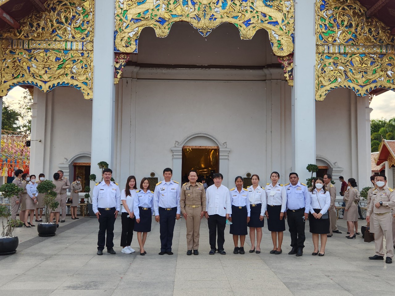 เข้าร่วมพิธีเจริญพระพุทธมนต์และเจริญจิตตภาวนา เพื่อถวายพระพรแด่สมเด็จพระเจ้าลูกเธอ เจ้าฟ้าพัชรกิติยาภา นเรนทิราเทพยวดี กรมหลวง ราชสาริณีสิริพัชร มหาวัชรราชธิดา..คลิก