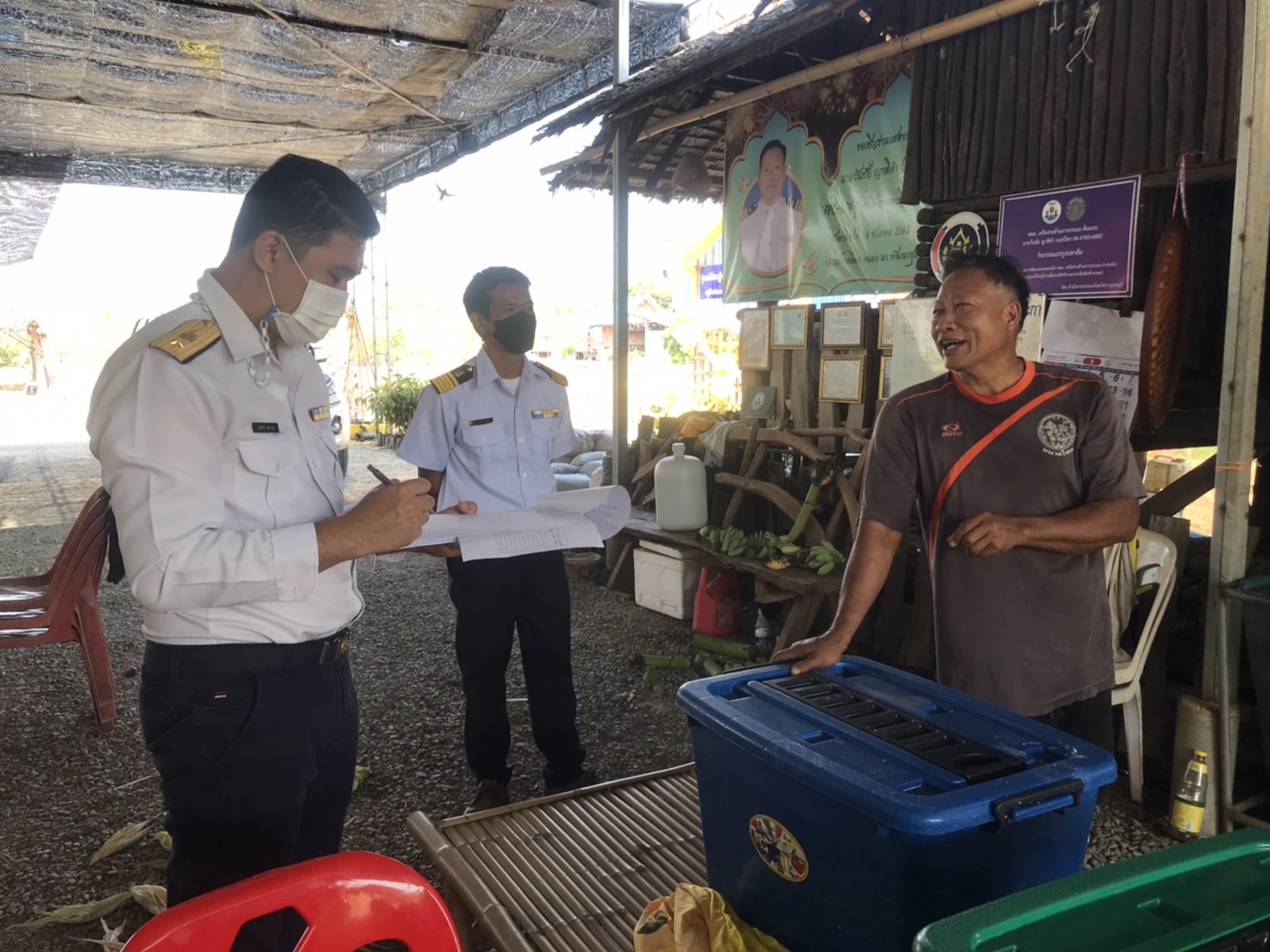 ลงพื้นที่ติดตามเกษตรกรที่เข้าร่วมโครงการพัฒนาเกษตรอินทรีย์..คลิก