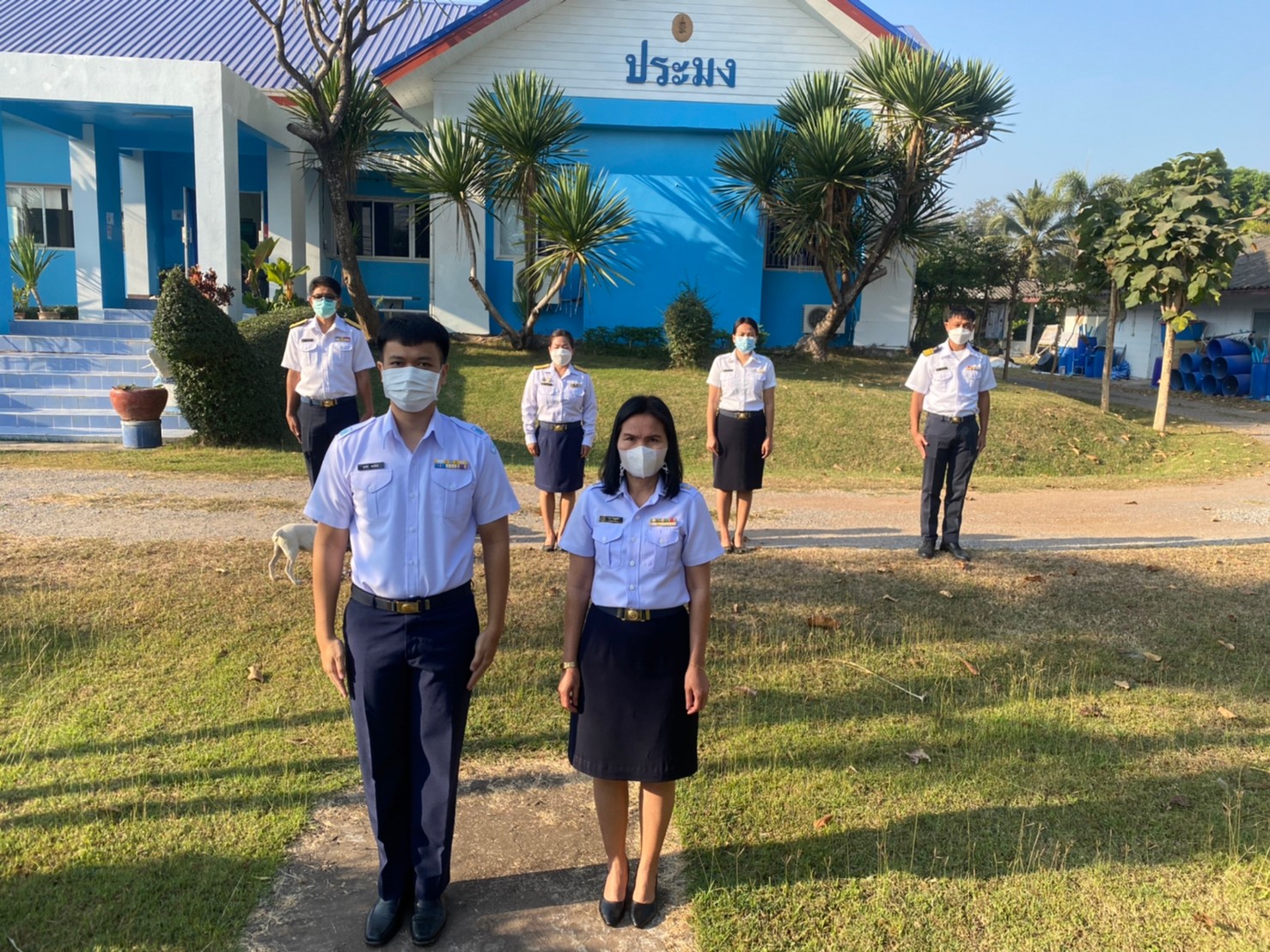 วันจันทร์ที่ 16 มกราคม 2565  สำนักงานประมงจังหวัดหนองบัวลำภู ร่วมกิจกรรมการเสริมสร้างวัฒนธรรมองค์กร 