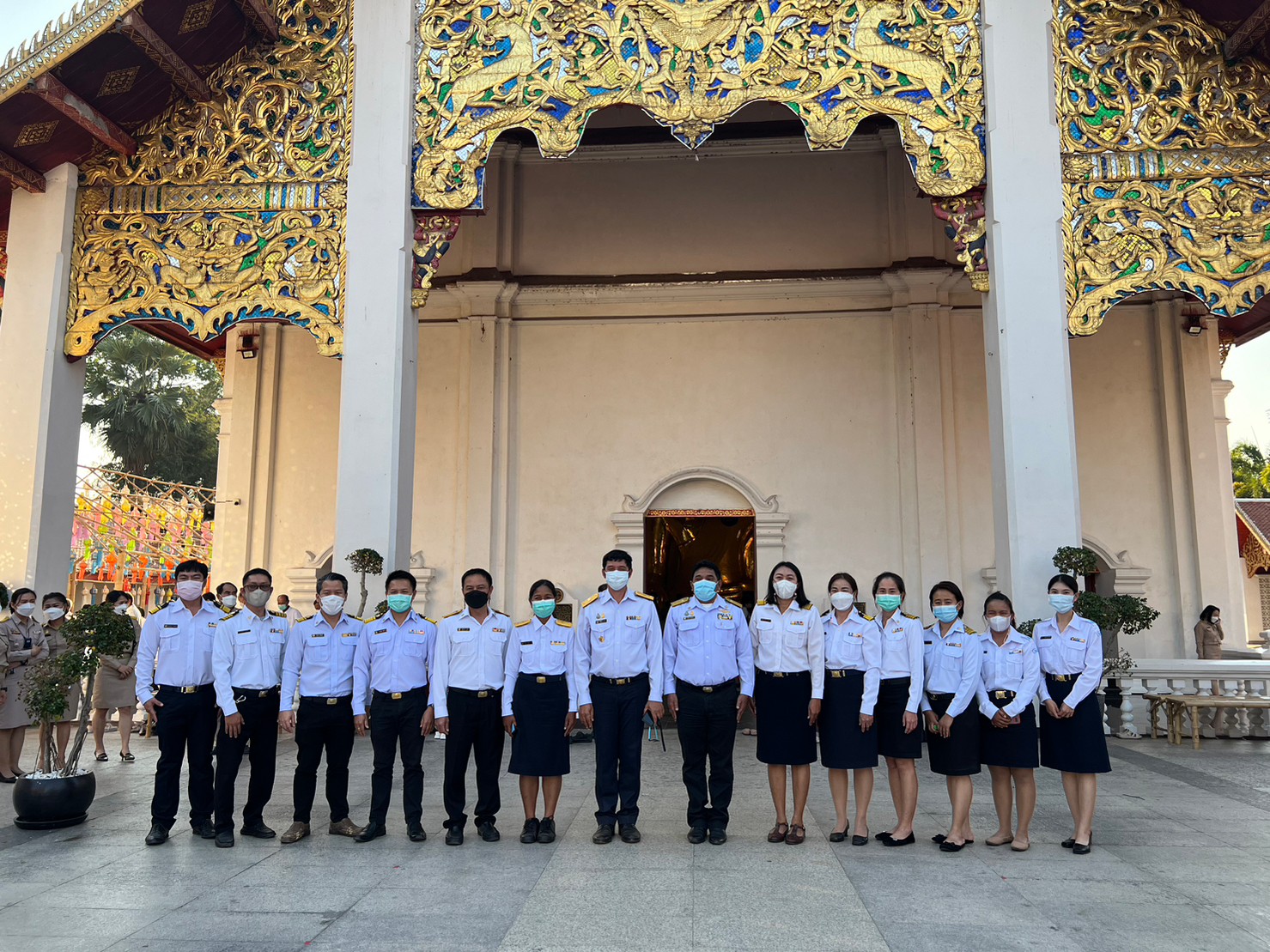 เข้าร่วมพิธีเจริญพระพุทธมนต์และเจริญจิตตภาวนา เพื่อถวายพระพรแด่สมเด็จพระเจ้าลูกเธอ เจ้าฟ้าพัชรกิติยาภา นเรนทิราเทพยวดี กรมหลวง ราชสาริณีสิริพัชร มหาวัชรราชธิดา..คลิก