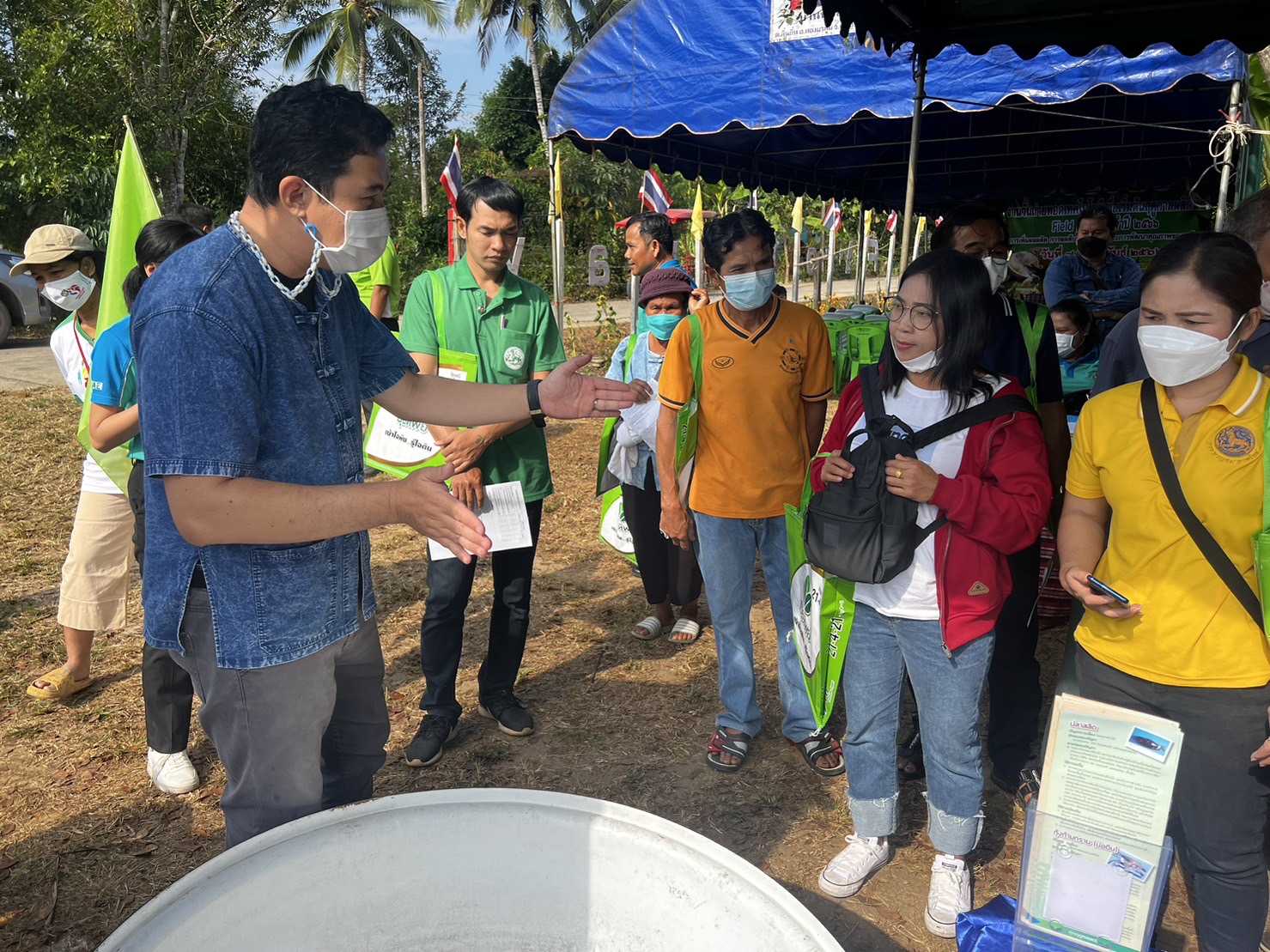 ร่วมจัดฐานเรียนรู้ด้านการเพาะเลี้ยงสัตว์น้ำ ในการจัดงานวันถ่ายทอดเทคโนโลยีเพื่อเริ่มต้นฤดูกาลผลิตใหม่ (Field Day) ปี 2566..คลิก