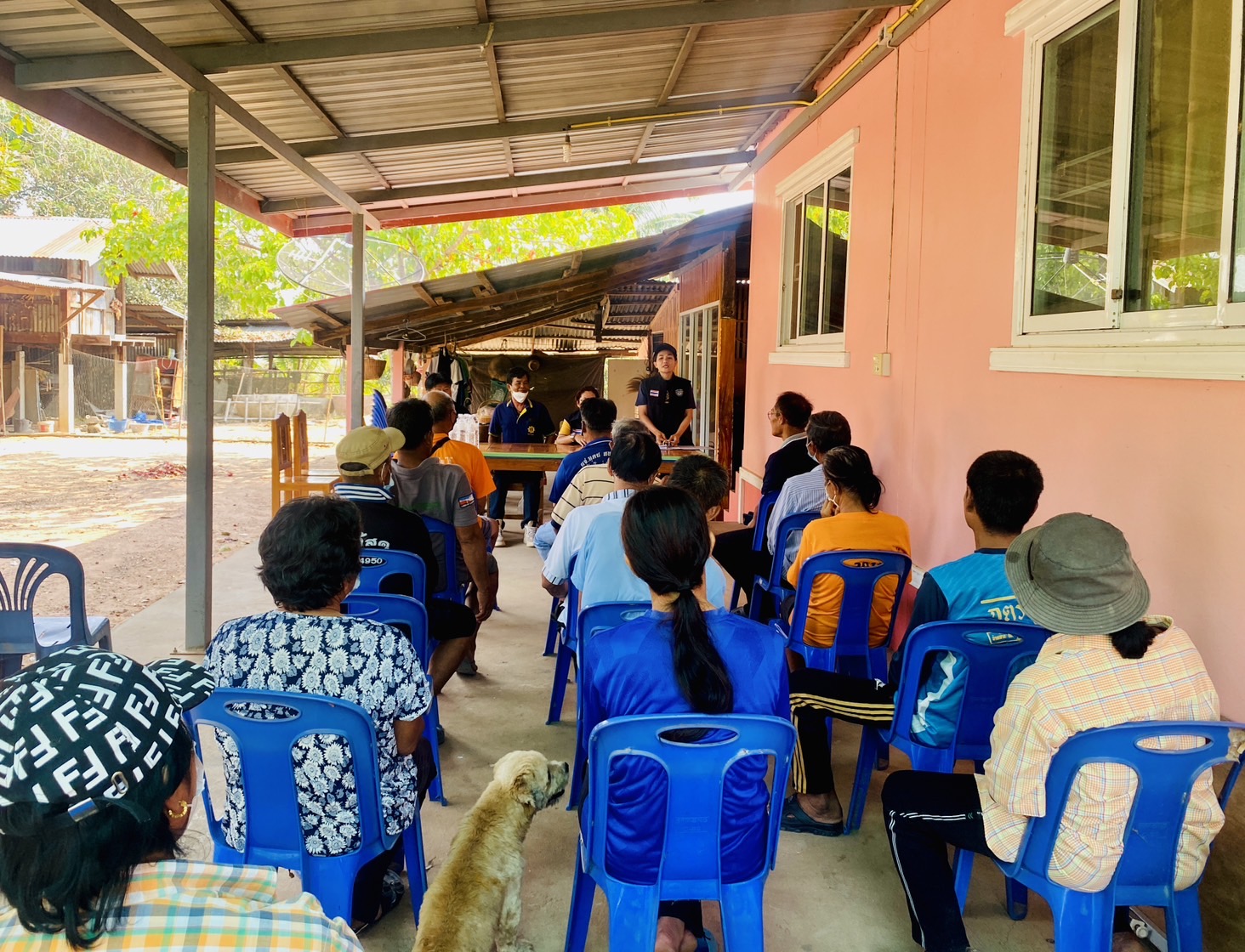 สำรวจและรวบรวมข้อมูลแหล่งน้ำสาธารณะประโยชน์ประจำชุมชนรวมถึงข้อมูลพื้นฐานชุมชน