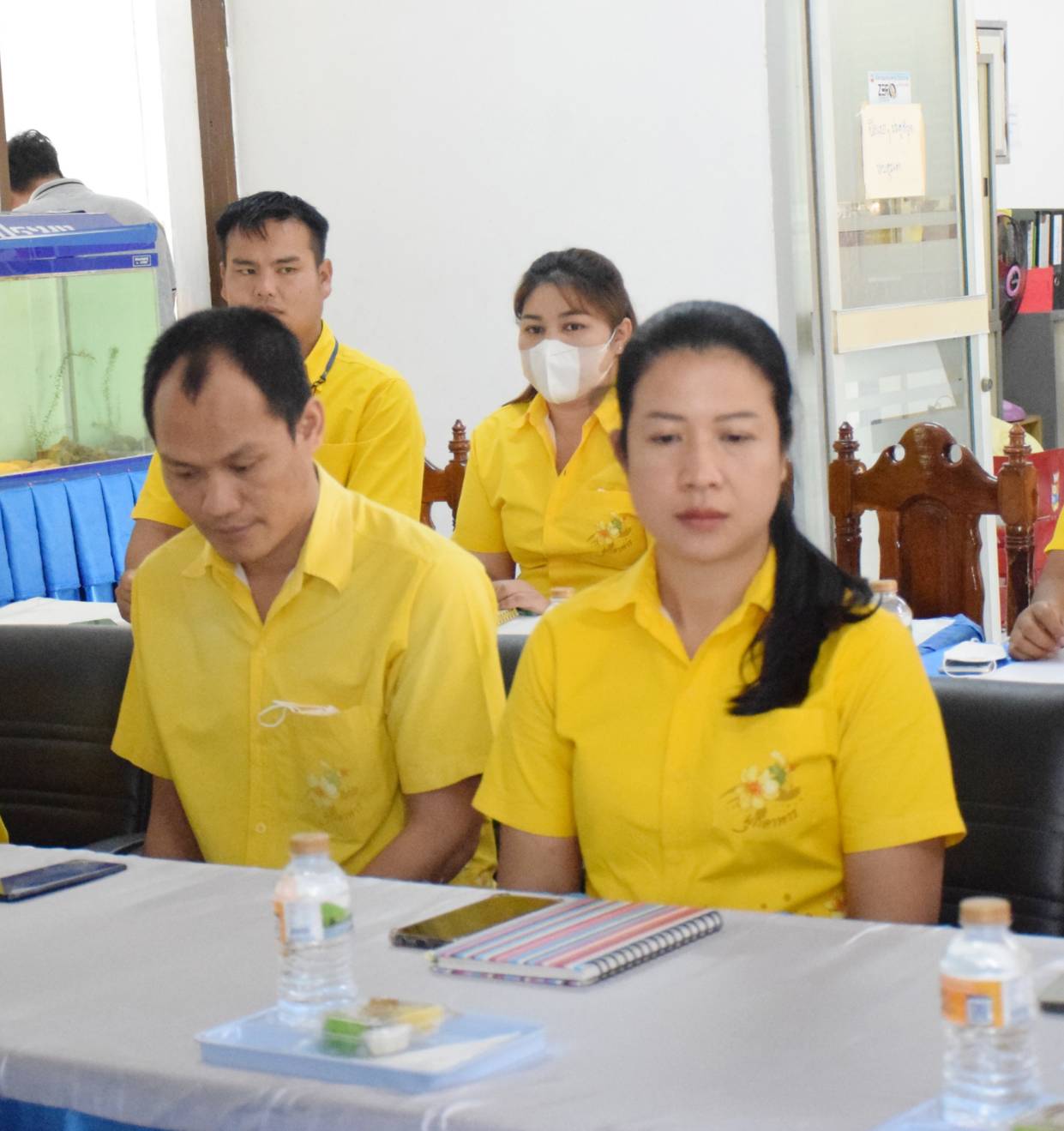 รองอธิบดีกรมประมง เข้าตรวจเยี่ยมการปฏิบัติงานของหน่วยงานกรมประมงจังหวัดมุกดาหาร