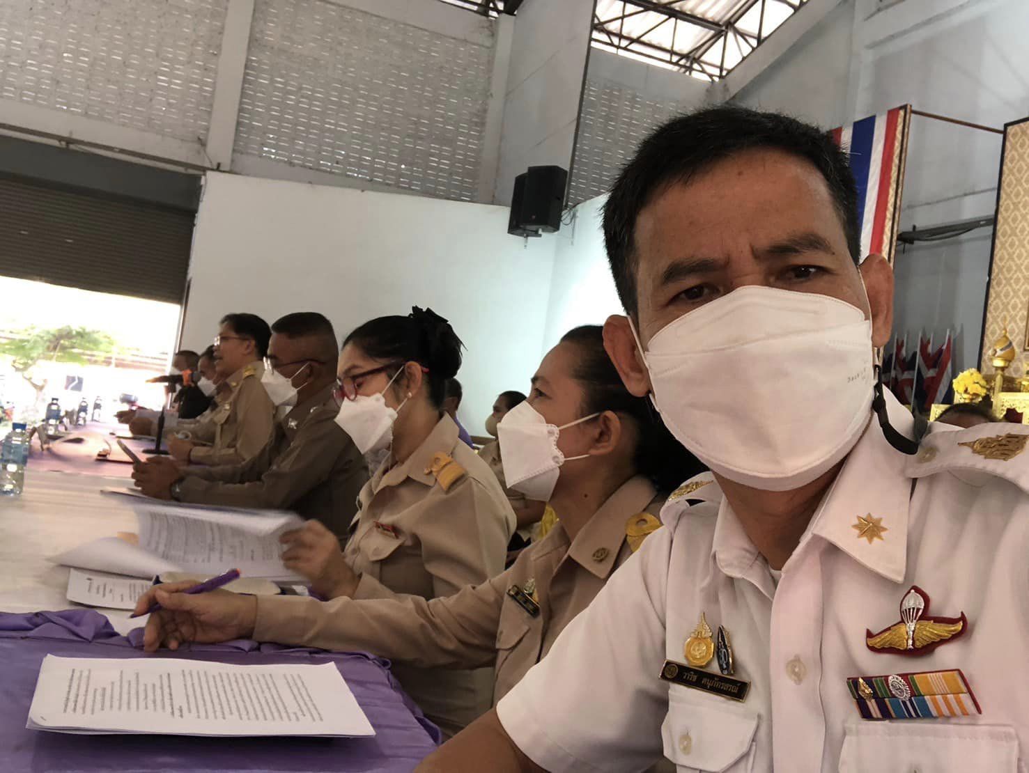 ประมงอำเภอองครักษ์ เข้าร่วมประชุมกำนันผู้ใหญ่บ้าน ประจำเดือน..คลิก