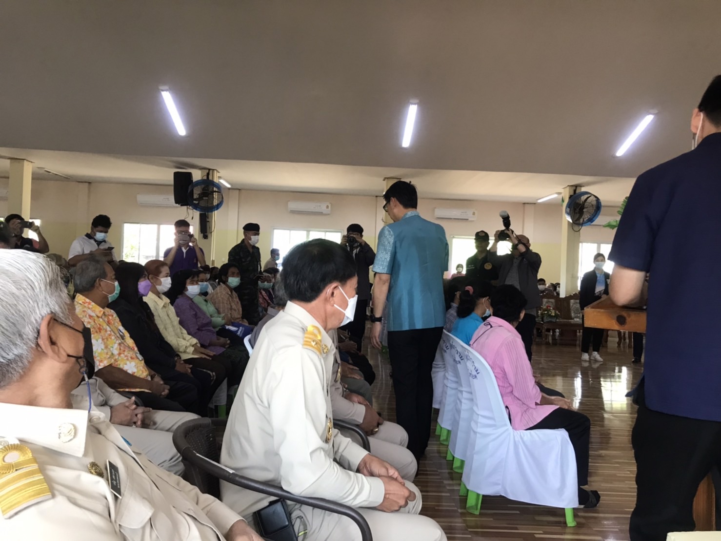 ร่วมปฏิบัติงานโครงการจังหวัดเคลื่อนที่ 