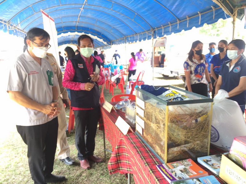 ร่วมจัดนิทรรศการโครงการหน่วยบำบัดทุกข์ฯ ณ อบต.ทุ่งนารี อ.ป่าบอน จ.พัทลุง