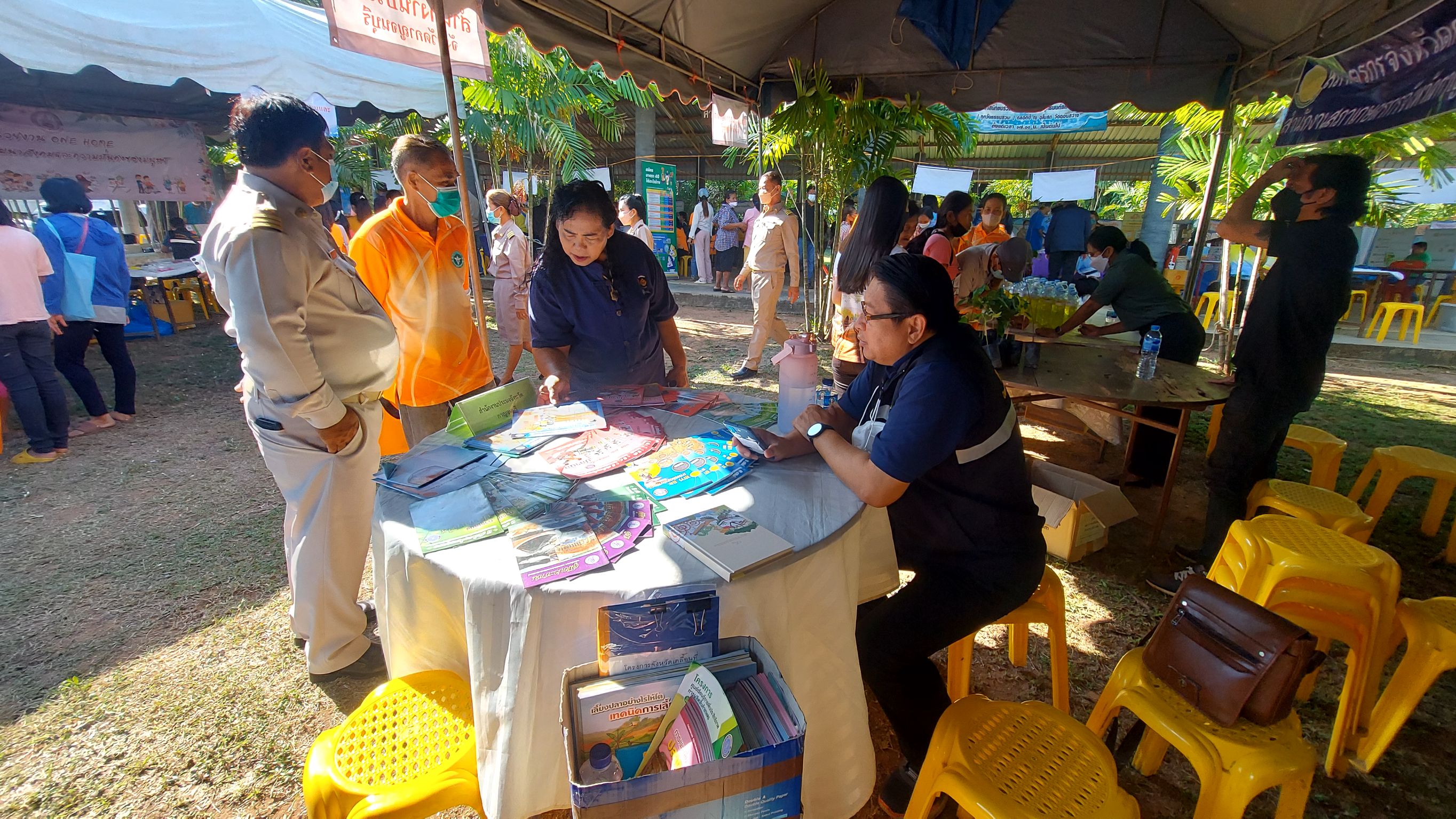 ร่วมปฏิบัติงานโครงการจังหวัดเคลื่อนที่ 