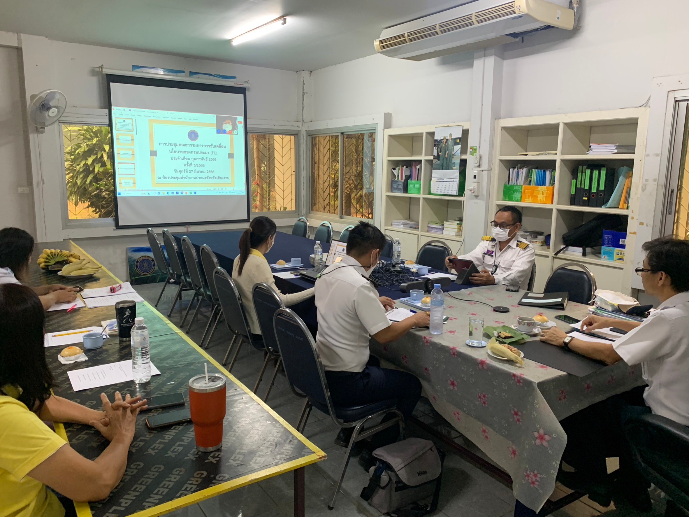 เข้าร่วมประชุมคณะกรรมการขับเคลื่อนนโยบายของกรมประมง (FC) ของจังหวัดเชียงราย..คลิก