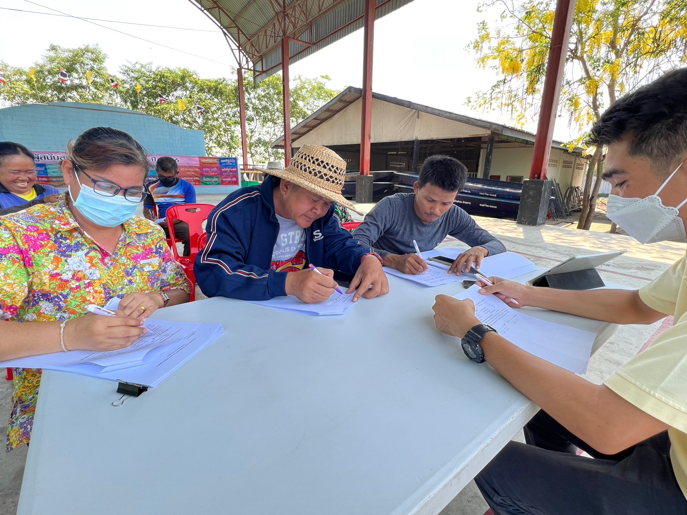 ลงพื้นที่ประชาสัมพันธ์และรับสมัครเกษตรกรเข้าร่วมอบรมโครงการส่งเสริมอาชีพประมง กิจกรรมพัฒนาศักยภาพเกษตรกร..คลิก