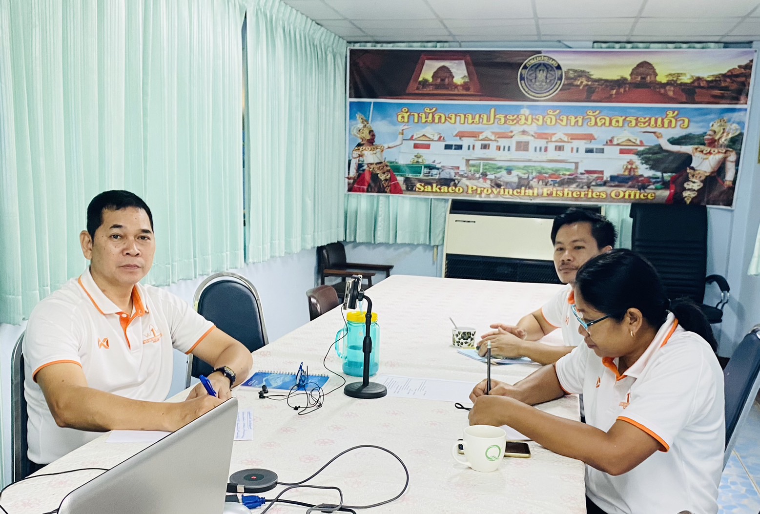 ประชุมติดตามผลการดำเนินงานของสำนักงานประมงจังหวัด ครั้งที่ 2/2566