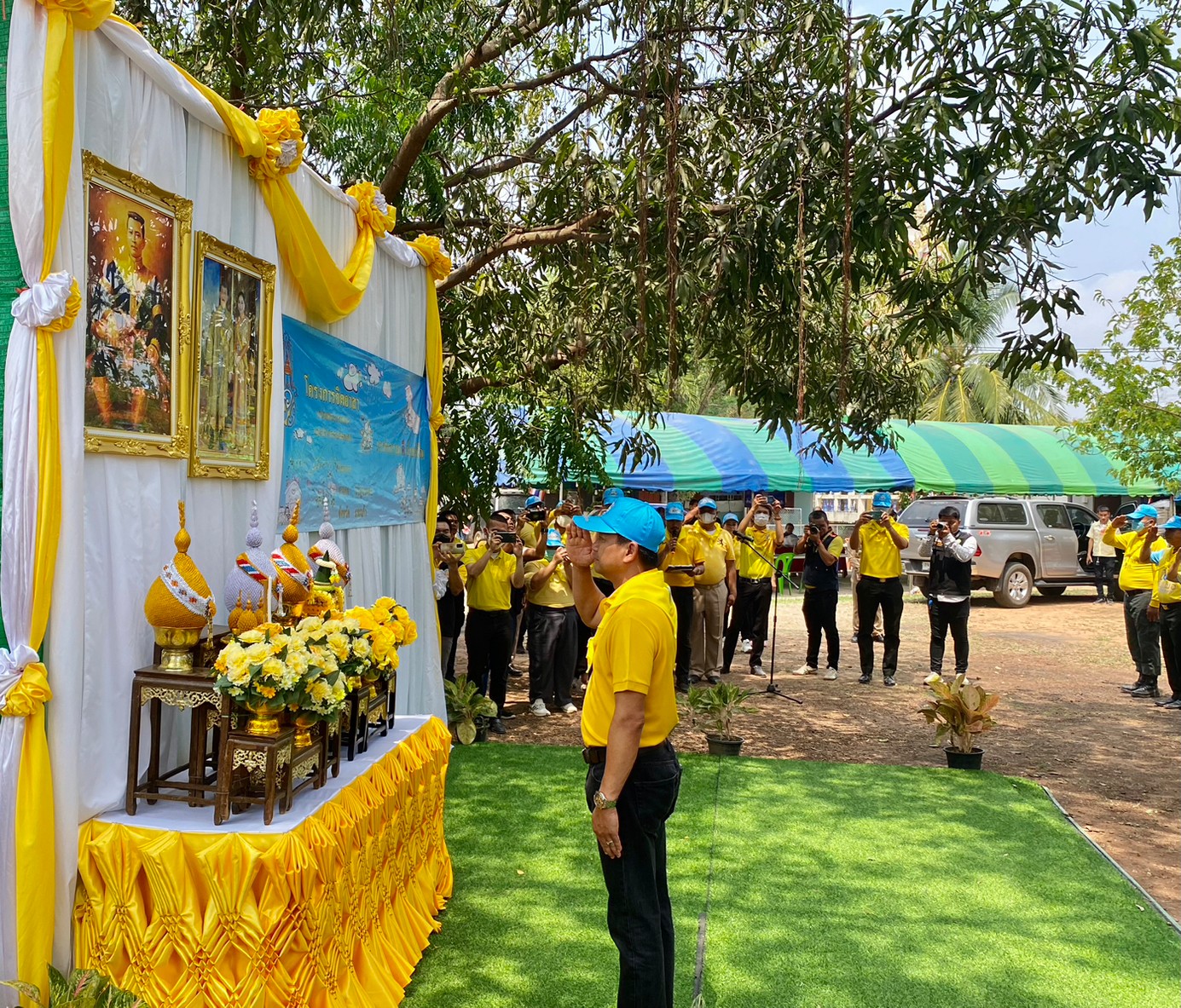 ร่วมกิจกรรมจิตอาสาพัฒนาปรับปรุงภูมิทัศน์ และทำความสะอาด  เพื่อความเป็นระเบียบเรียบร้อย เกิดประโยชน์แก่ประชาชน..คลิก