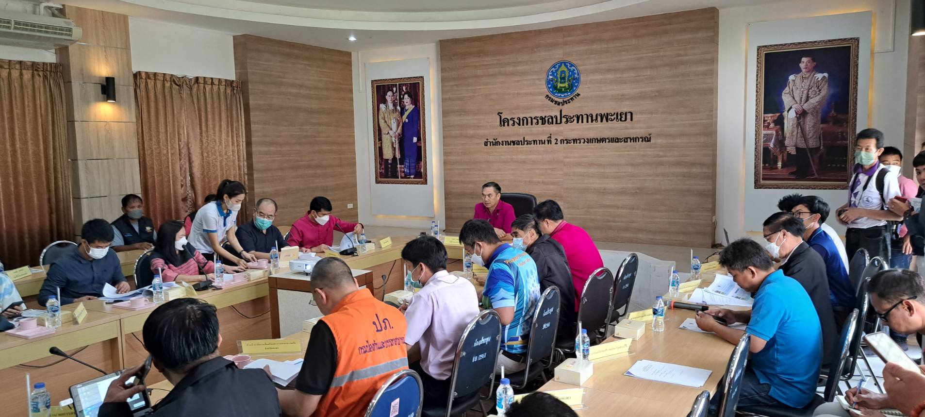 การประชุมการบริหารจัดการน้ำและแก้ไขปัญหาวิกฤตน้ำกว๊านพะเยา ครั้งที่ 2/2566..คลิก