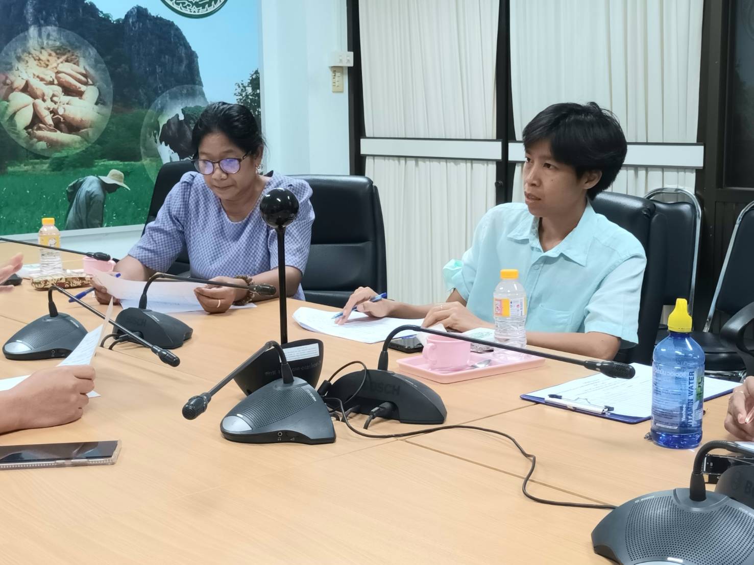เข้าร่วมประชุมการชี้แจงแนวทางการดำเนินงานโครงการร้านอาหารวัตถุดิบปลอดภัยเลือกใช้สินค้า Q..คลิก