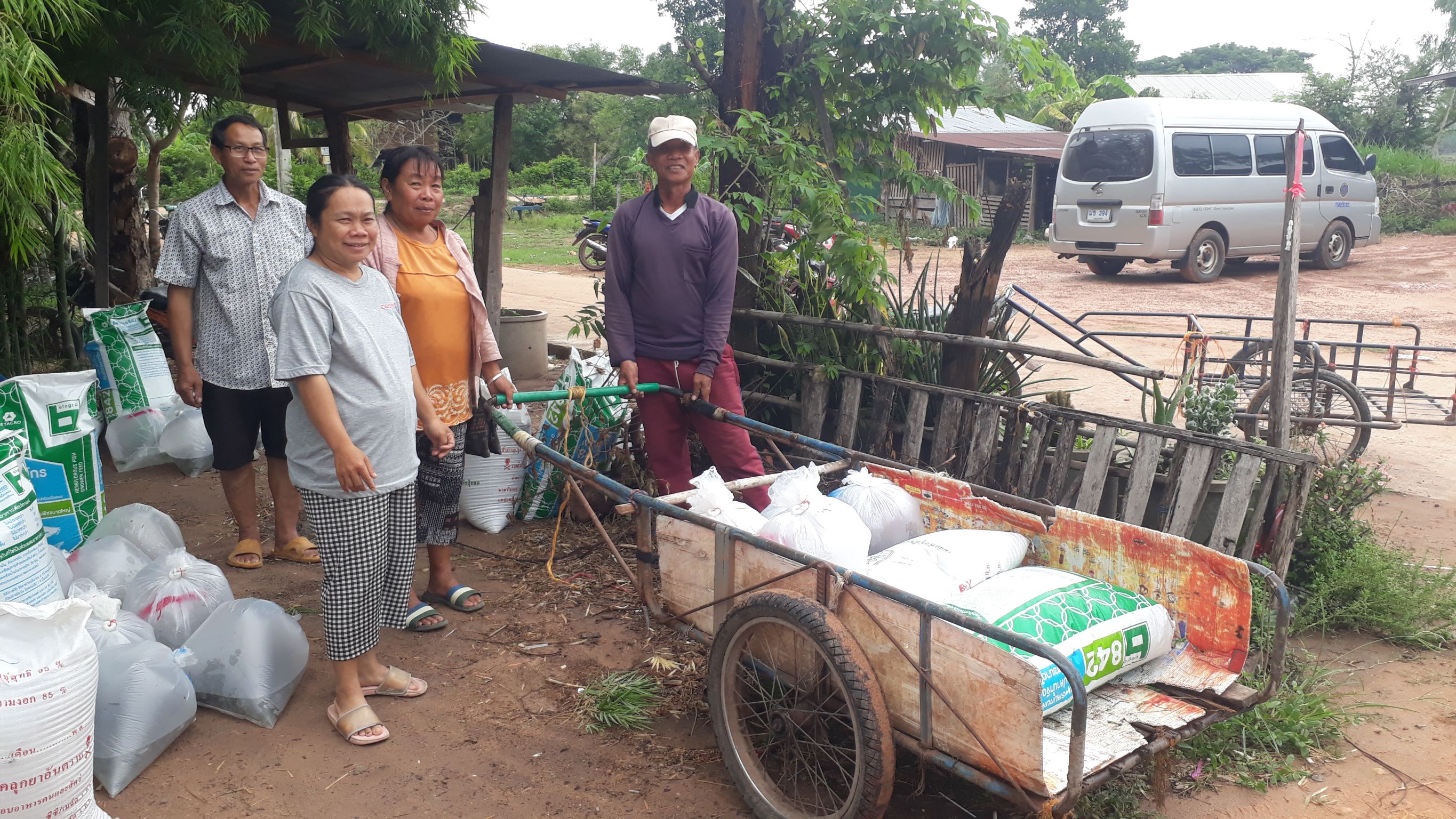 มอบปัจจัยการผลิตเกษตรทฤษฎีใหม่ด้านการประมง ปี 2566