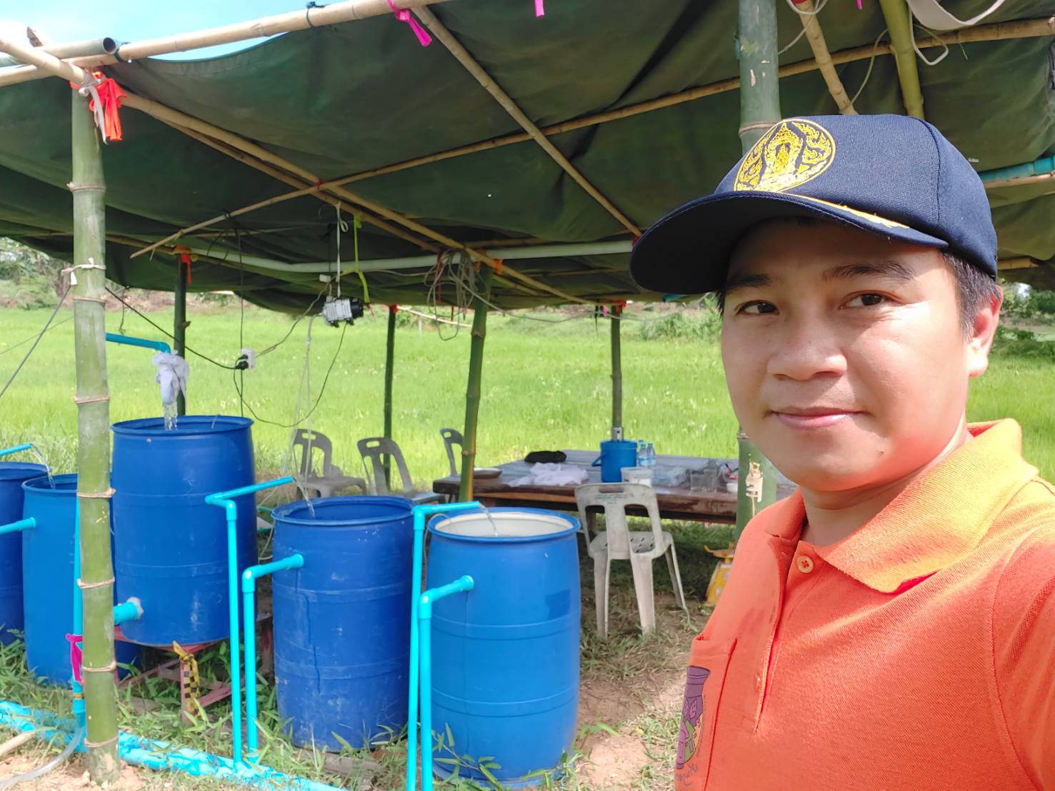 วันที่ 22 มิถุนายน 2566 นายสมภาร วังคีรี ประมงอำเภอเมืองหนองบัวลำภู ตรวจติดตาม และทบทวนฝึกทักษะการเพาะพันธุ์ปลาตะเพียนขาว โดยใช้ชุดเพาะพันธุปลาเคลื่อนที่ (Mobile Hatchery)  กลุ่มบ้านยางหลวงพัฒนา ต.กุดจิก อ.เมือง จ.หนองบัวลำภู (กลุ่มเก่าปี64)..คลิก