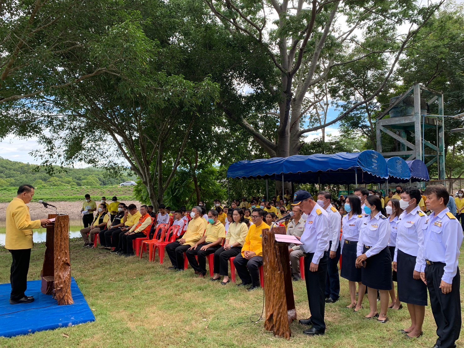 ร่วมปล่อยพันธุ์สัตว์น้ำเนื่องในวันเฉลิมพระชนมพรรษา พระบาทสมเด็จพระปรเมนทรรามาธิบดีศรีสินทรมหาวชิราลงกรณ พระวชิรเกล้าเจ้าอยู่หัว..คลิก