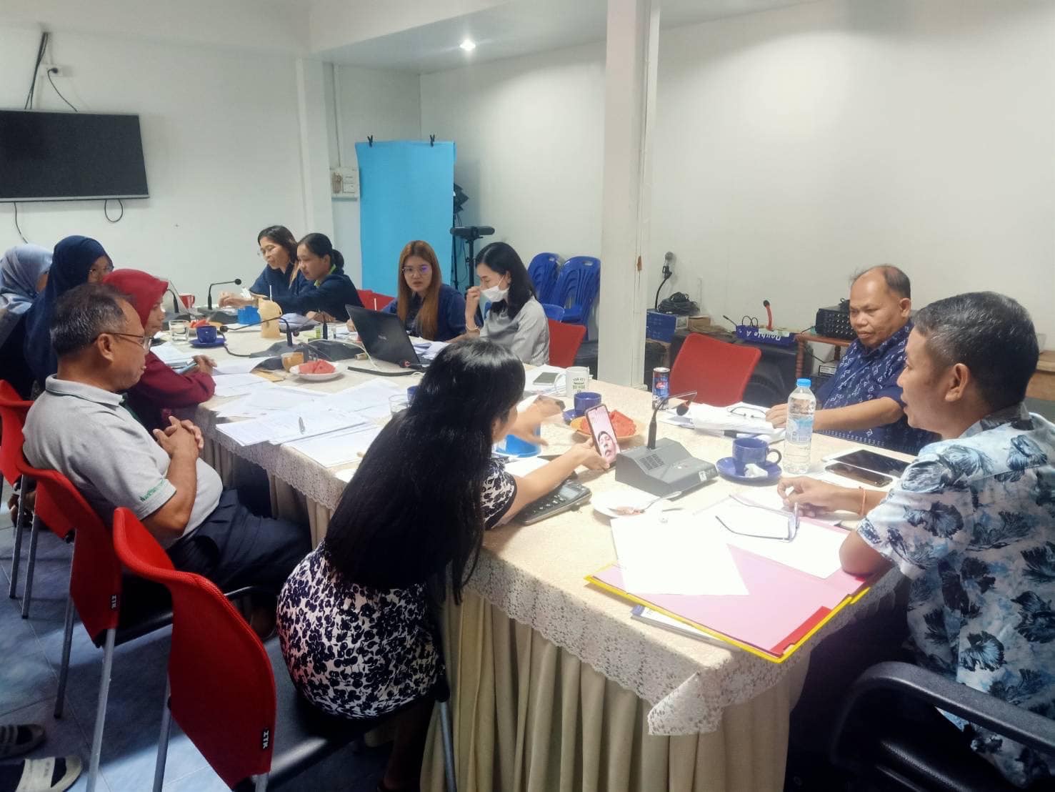สำนักงานประมงจังหวัดสตูลประชุมประจำเดือนกรกฎาคม ครั้งที่ 6/2566