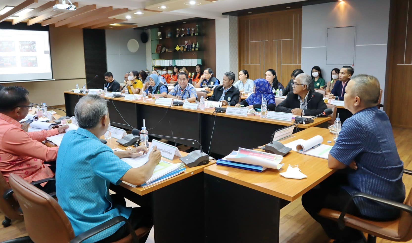 สำนักงานประมงจังหวัดสตูลเข้าร่วมประชุมติดตามผลการดำเนินงานตามแผนการตรวจราชการและการขับเคลื่อนแบบบูรณาการประจำปีงบประมาณ พ.ศ. 2566
