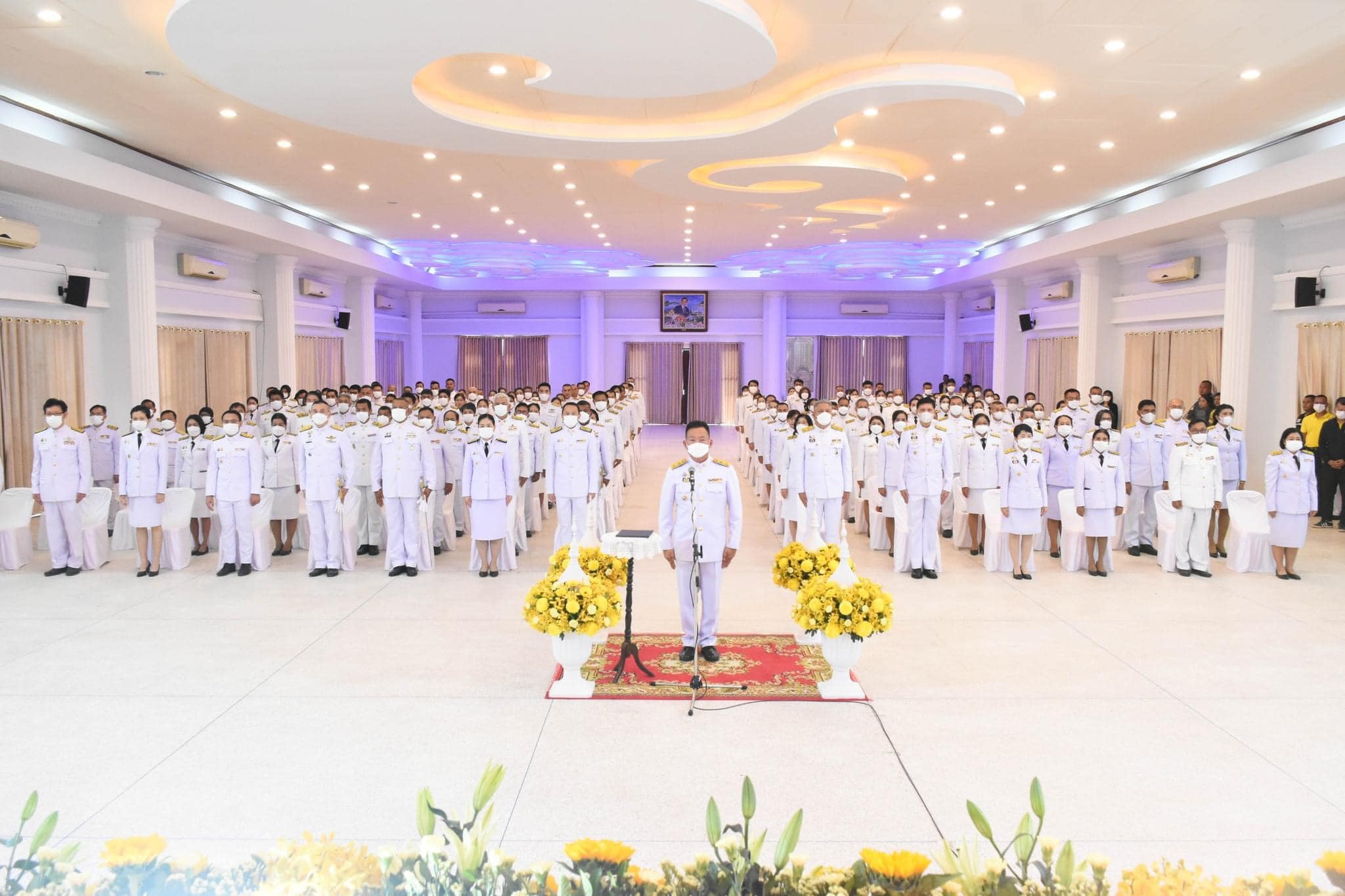 สำนักงานประมงจังหวัดสตูลเข้าร่วมพิธีถวายสัตย์ปฏิญาณเพื่อเป็นข้าราชการที่ดีและพลังของแผ่นดิน