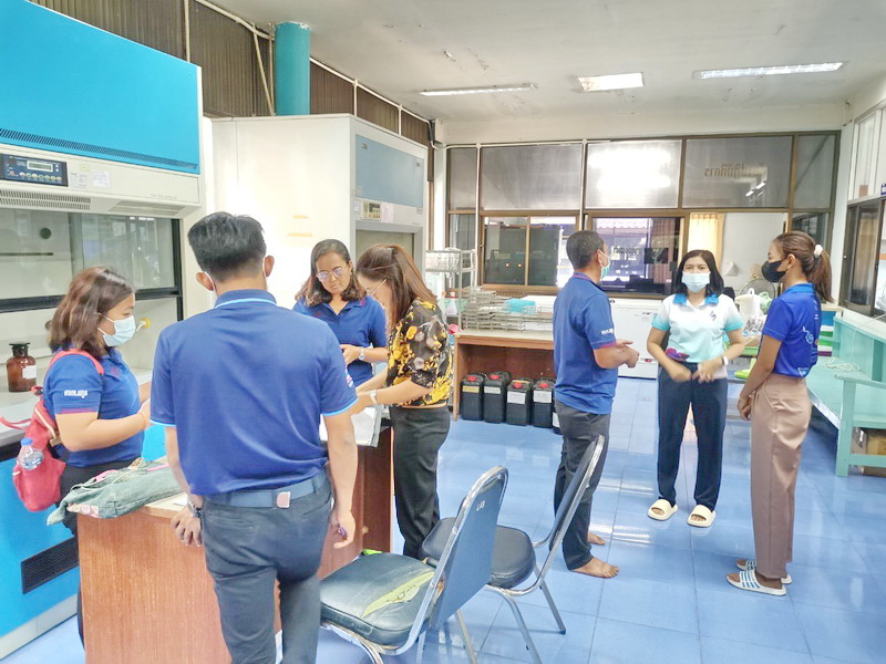 ต้อนรับคณะผู้ตรวจประเมินสมรรถนะห้องปฏิบัติการทดสอบ